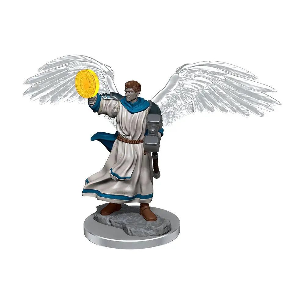 D&D Nolzur's Marvelous Miniatures Nenabarvené Miniatury 2-Pack Aasimar Klerik Muž fotografii produktu