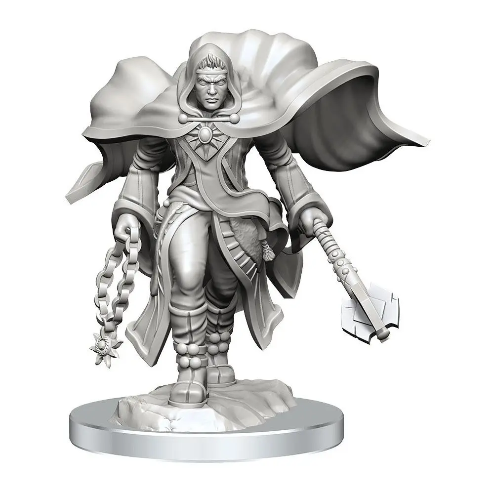 D&D Nolzur's Marvelous Miniatures Nenabarvené Miniatury 2-Pack Aasimar Klerik Muž fotografii produktu
