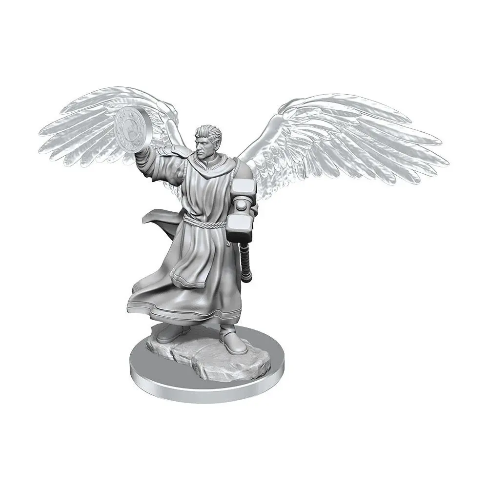 D&D Nolzur's Marvelous Miniatures Nenabarvené Miniatury 2-Pack Aasimar Klerik Muž fotografii produktu