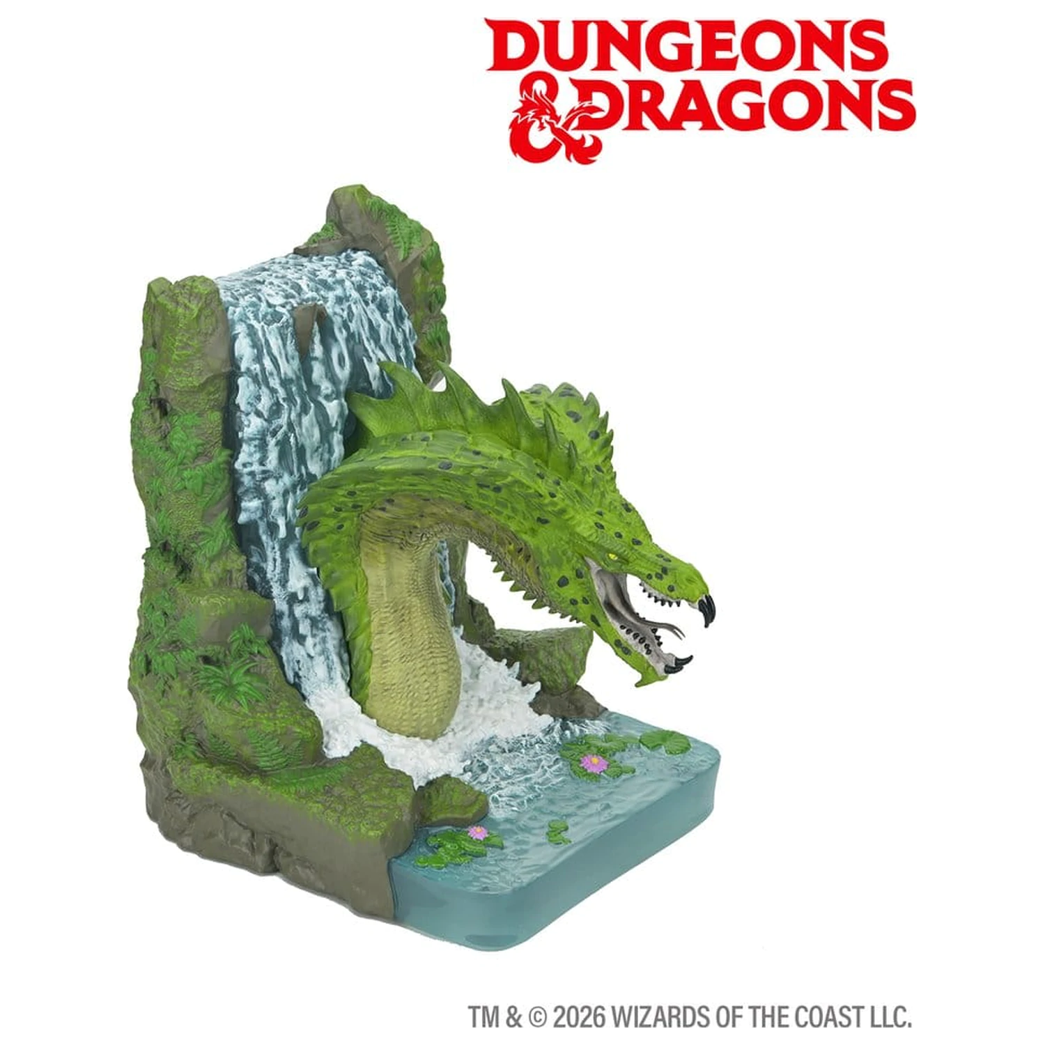 D&D Knižní zarážka Zelený drak 18 cm fotografii produktu