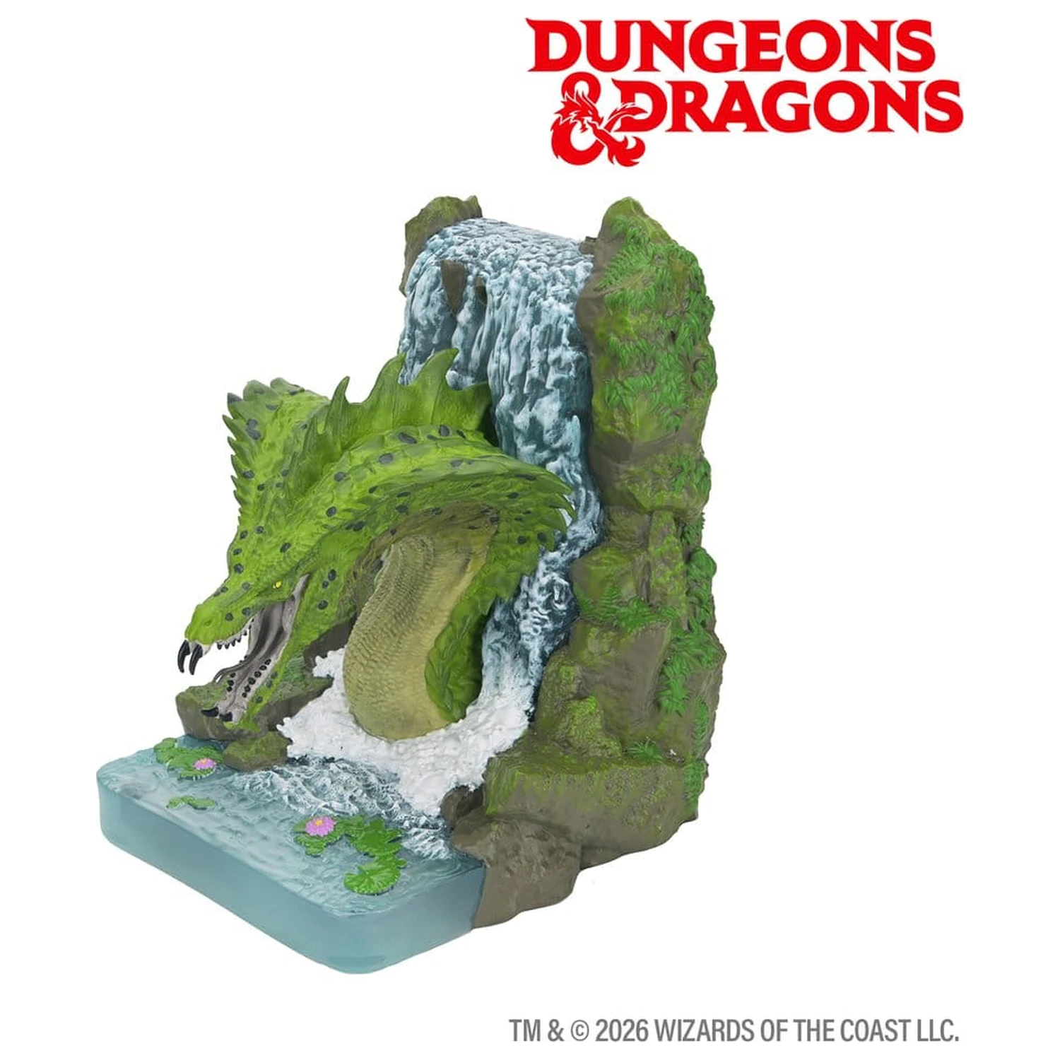 D&D Knižní zarážka Zelený drak 18 cm fotografii produktu