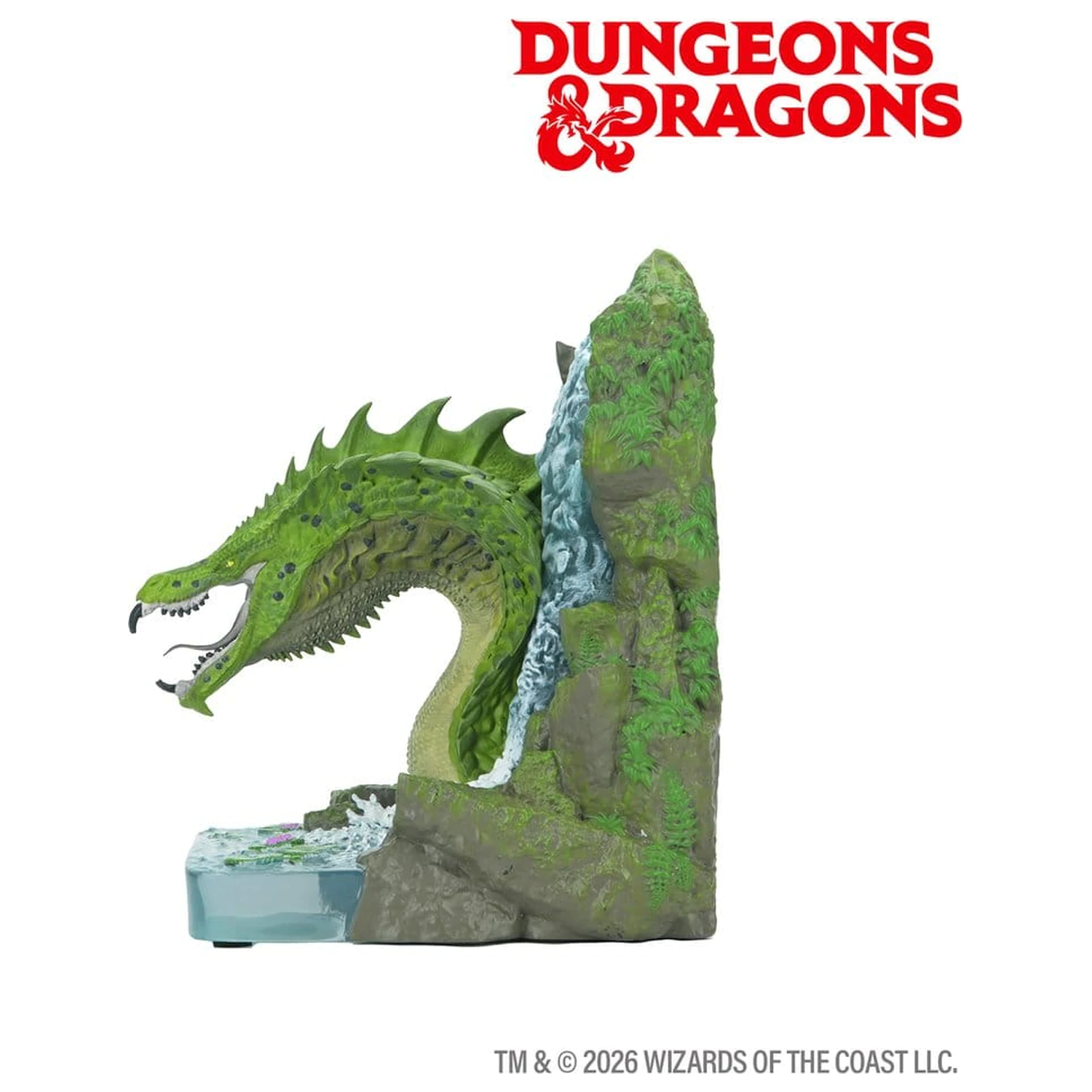 D&D Knižní zarážka Zelený drak 18 cm fotografii produktu