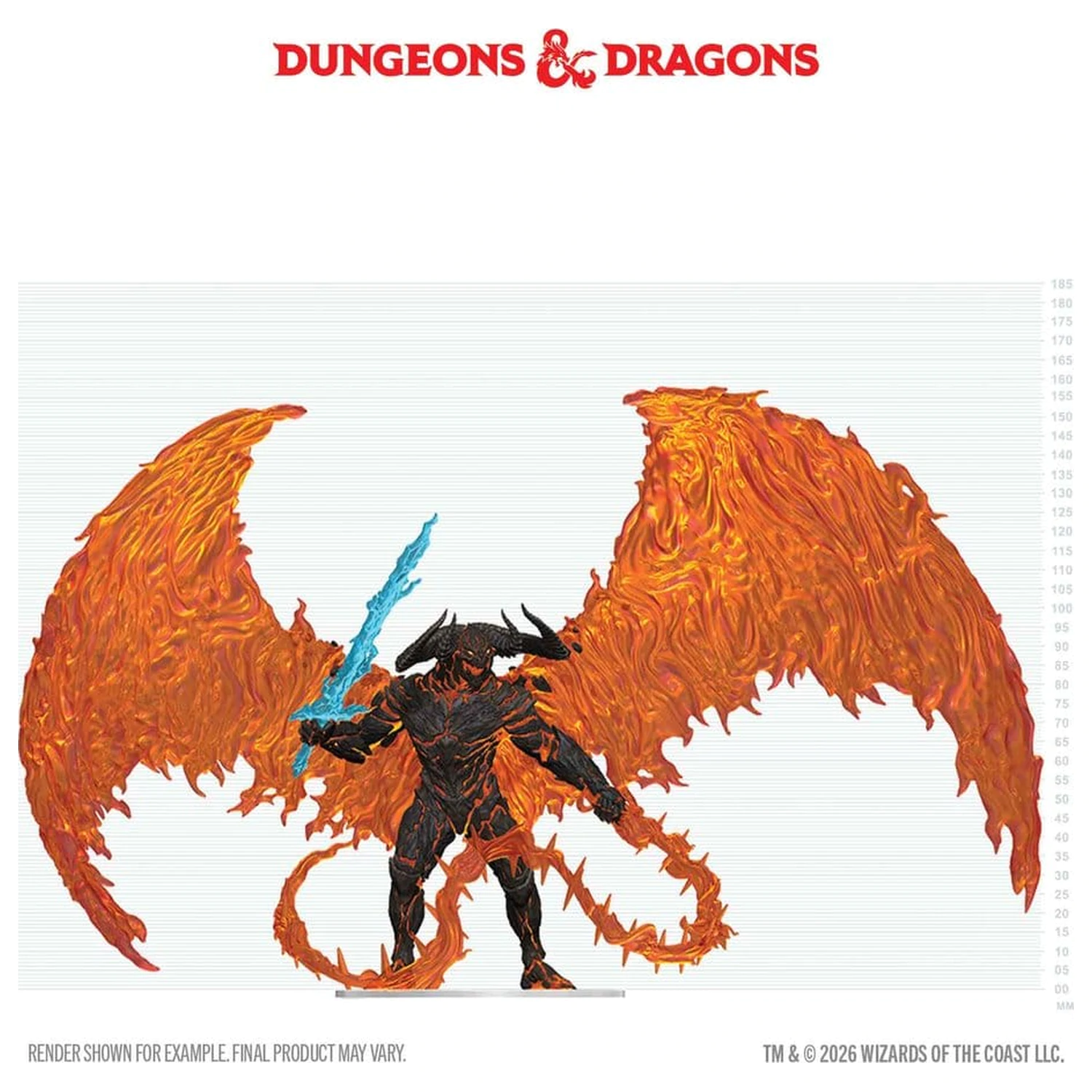 D&D Icons of the Realms Boxed předbarvené miniatury Balor 20 cm fotografii produktu