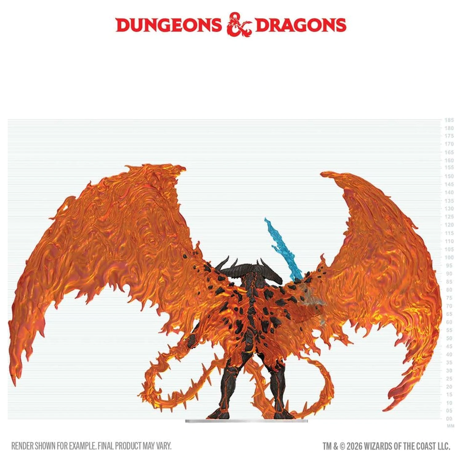 D&D Icons of the Realms Boxed předbarvené miniatury Balor 20 cm fotografii produktu