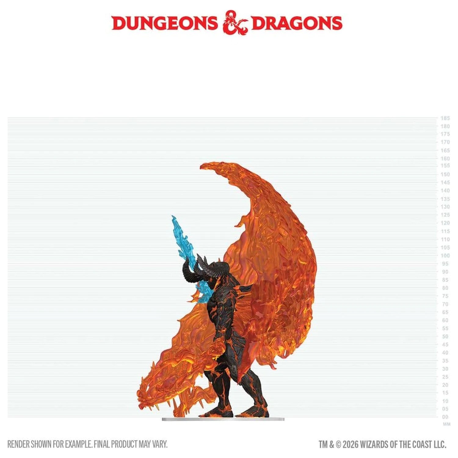 D&D Icons of the Realms Boxed předbarvené miniatury Balor 20 cm fotografii produktu