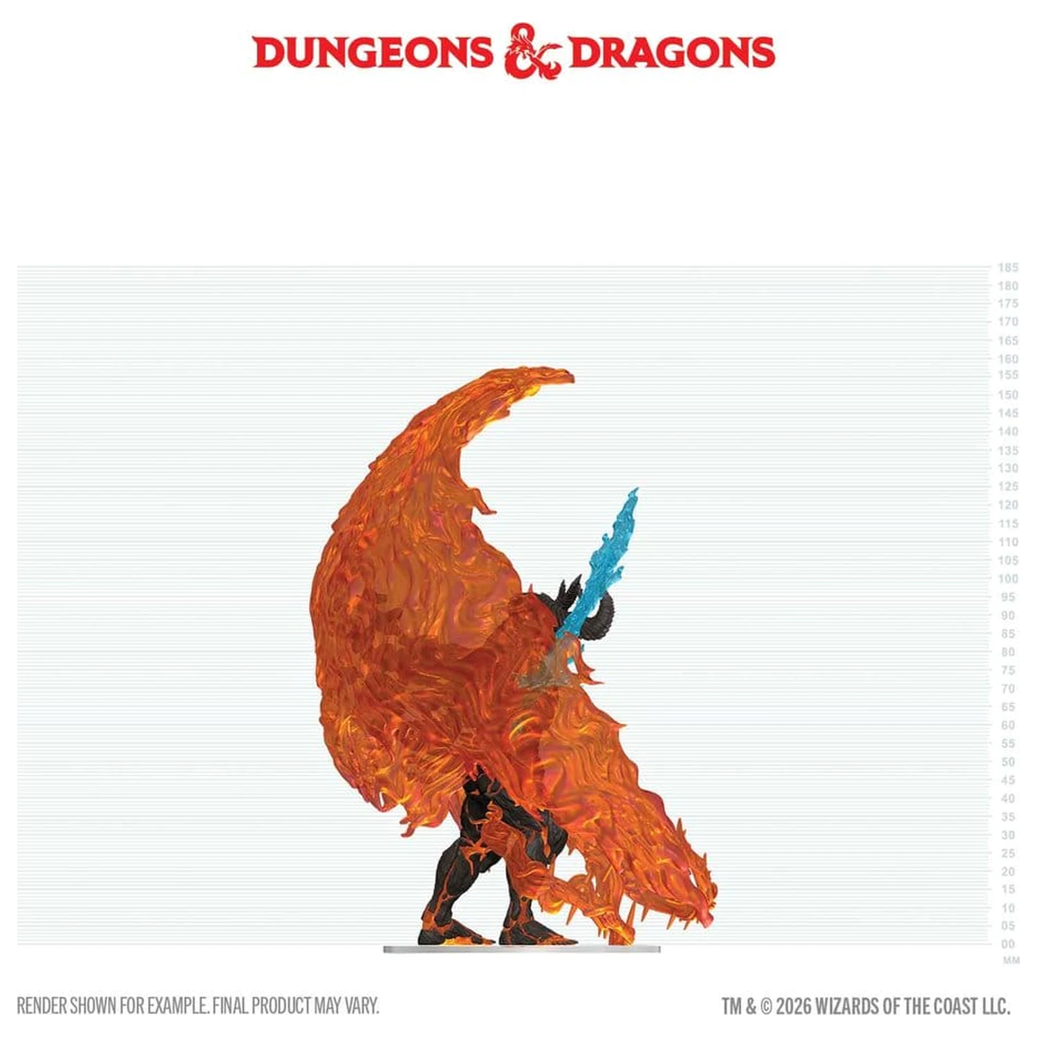 D&D Icons of the Realms Boxed předbarvené miniatury Balor 20 cm fotografii produktu