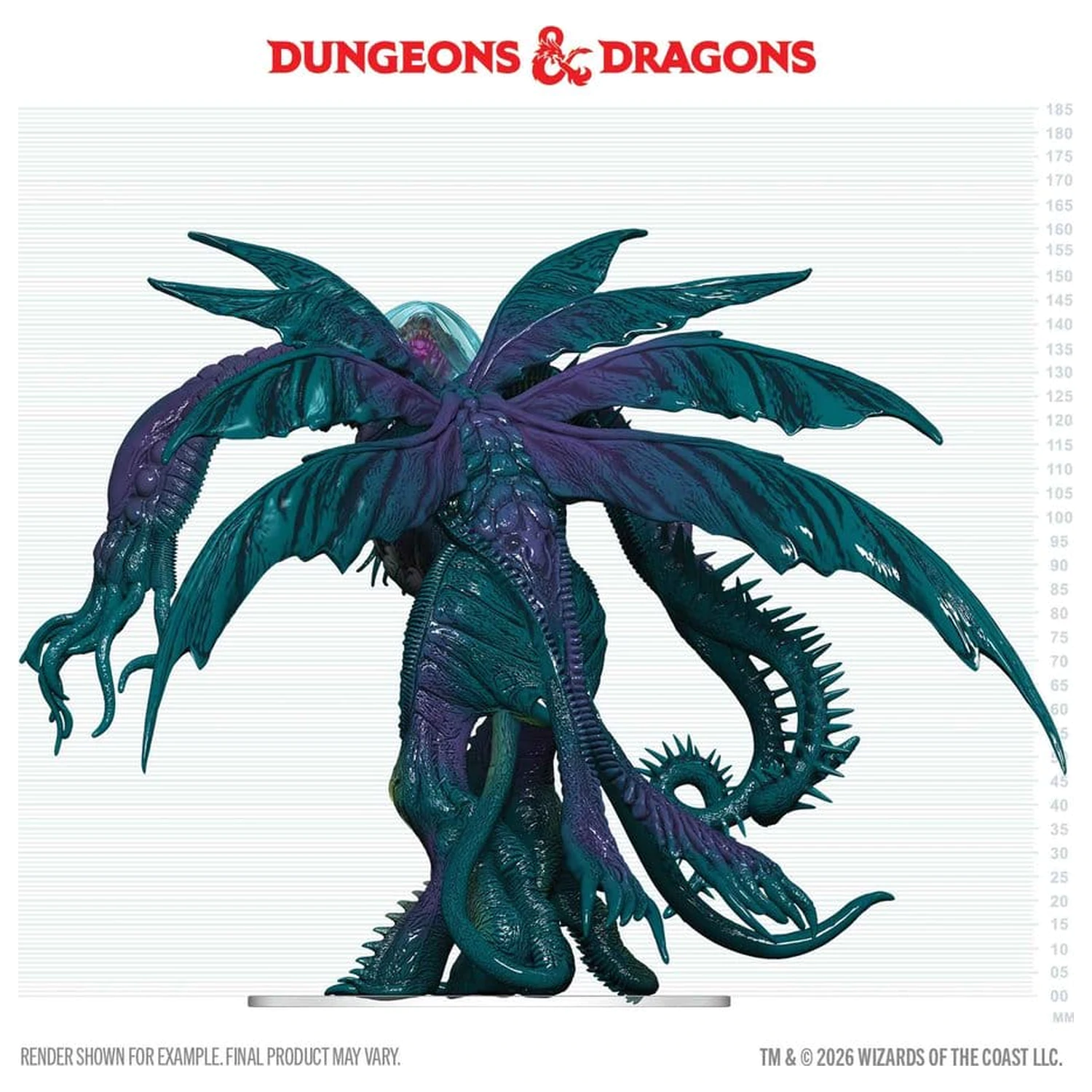 D&D Icons of the Realms Boxed prepainted Miniatury Cthulhu 20 cm fotografii produktu
