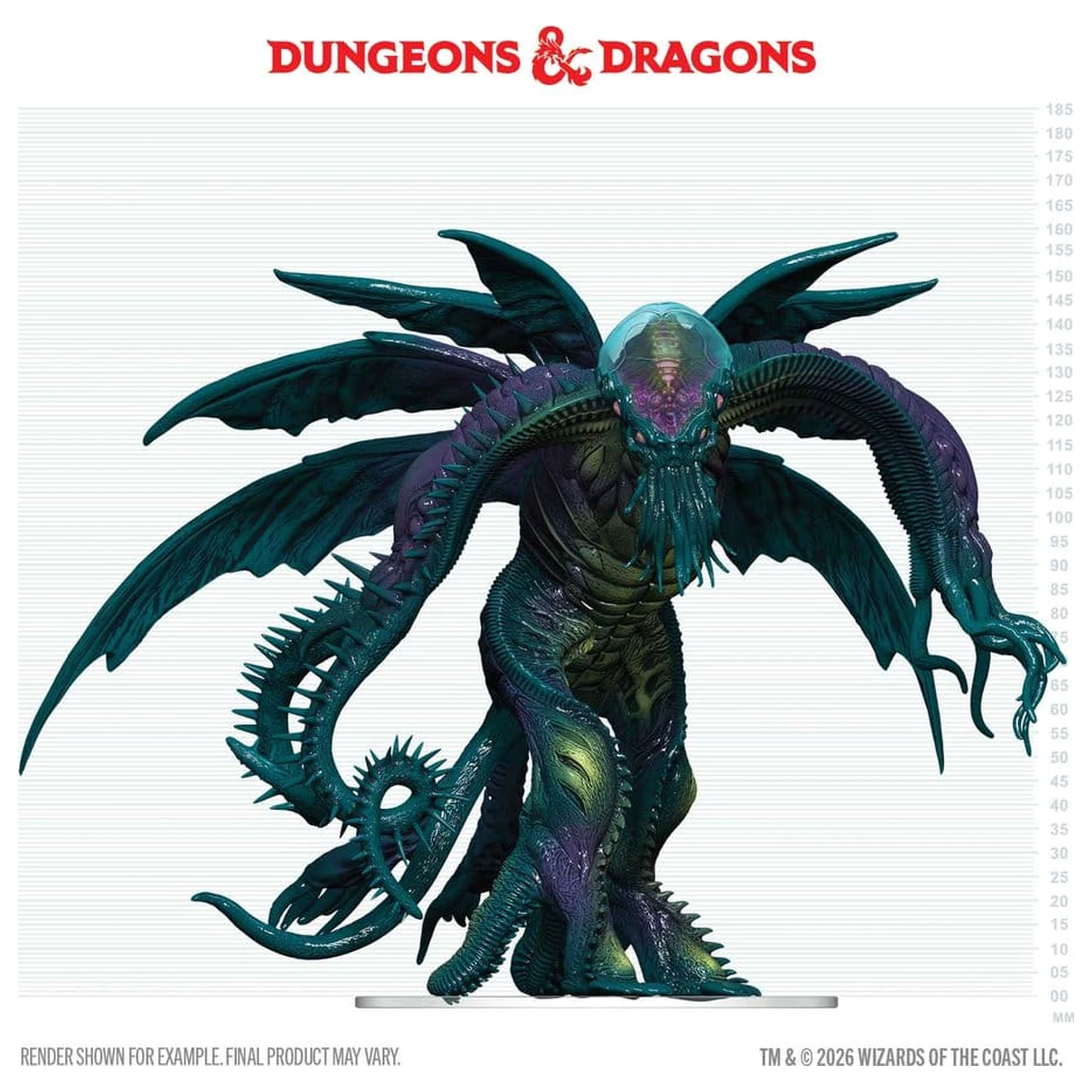 D&D Icons of the Realms Boxed prepainted Miniatury Cthulhu 20 cm fotografii produktu