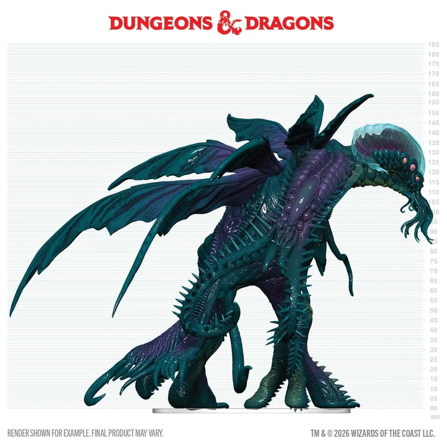 D&D Icons of the Realms Boxed prepainted Miniatury Cthulhu 20 cm fotografii produktu