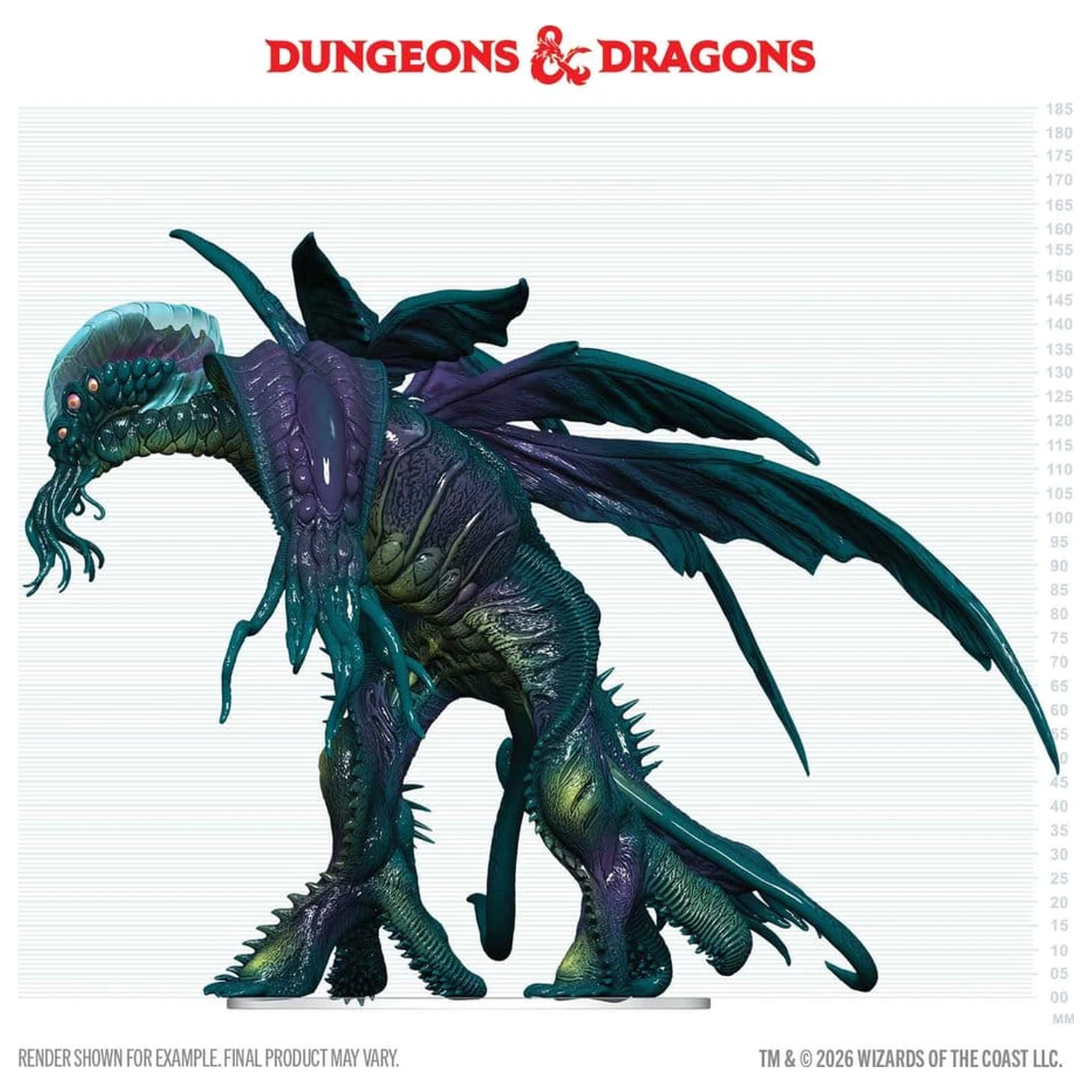 D&D Icons of the Realms Boxed prepainted Miniatury Cthulhu 20 cm fotografii produktu