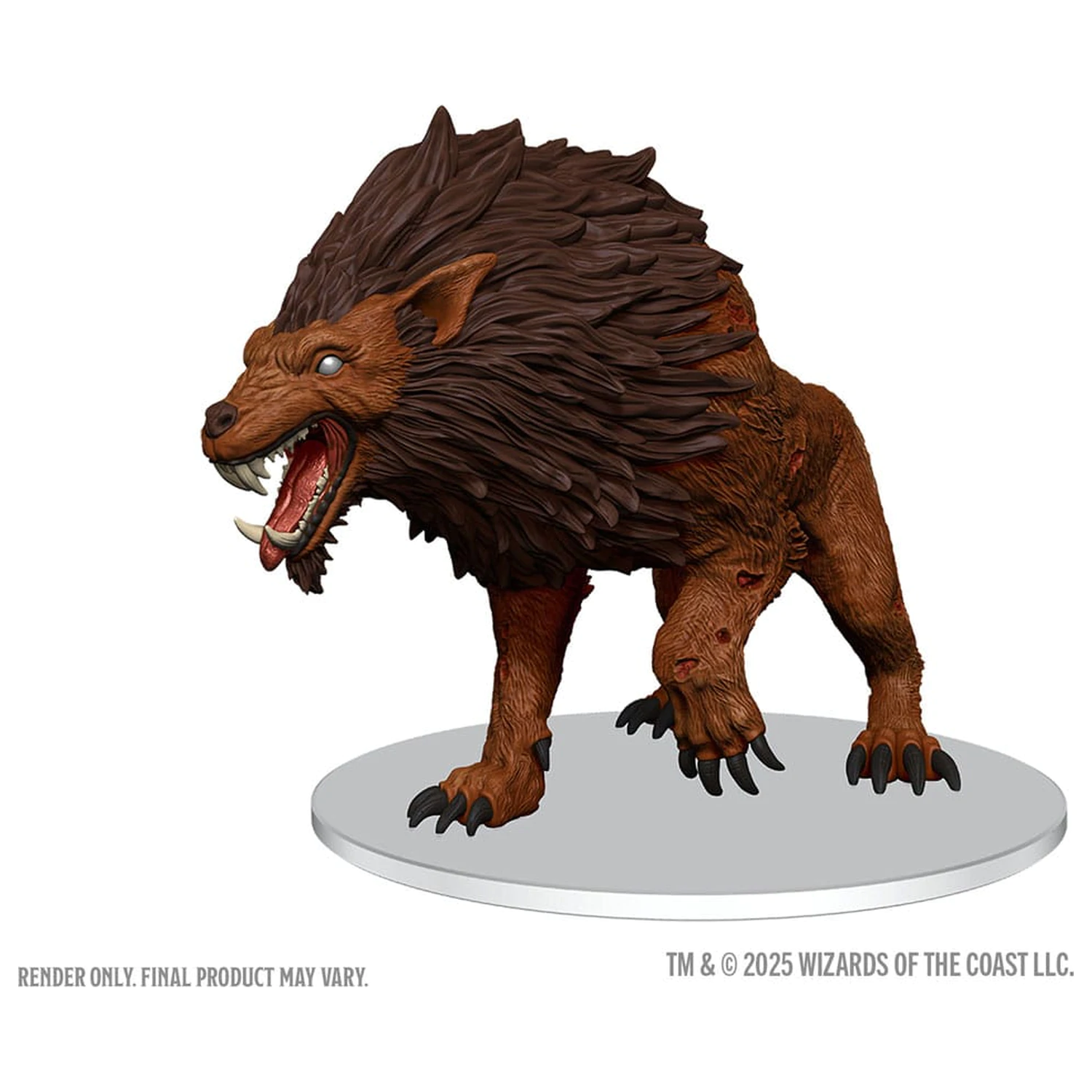 D&D Icons of the Realms Boxed předbarvené miniatury Dire Worg 11 cm fotografii produktu