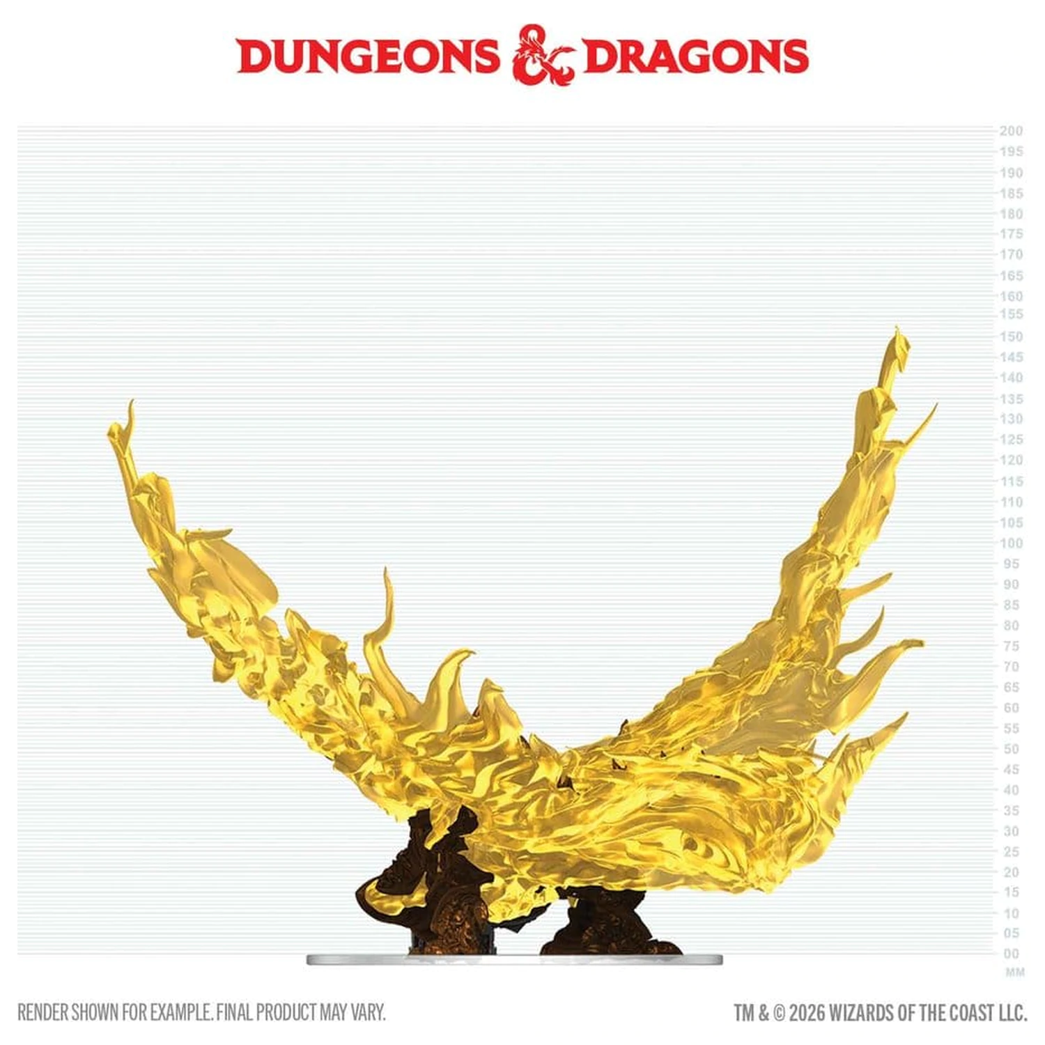 D&D Icons of the Realms Boxed prepainted Miniatures Hollow Dragon 18 cm fotografii produktu