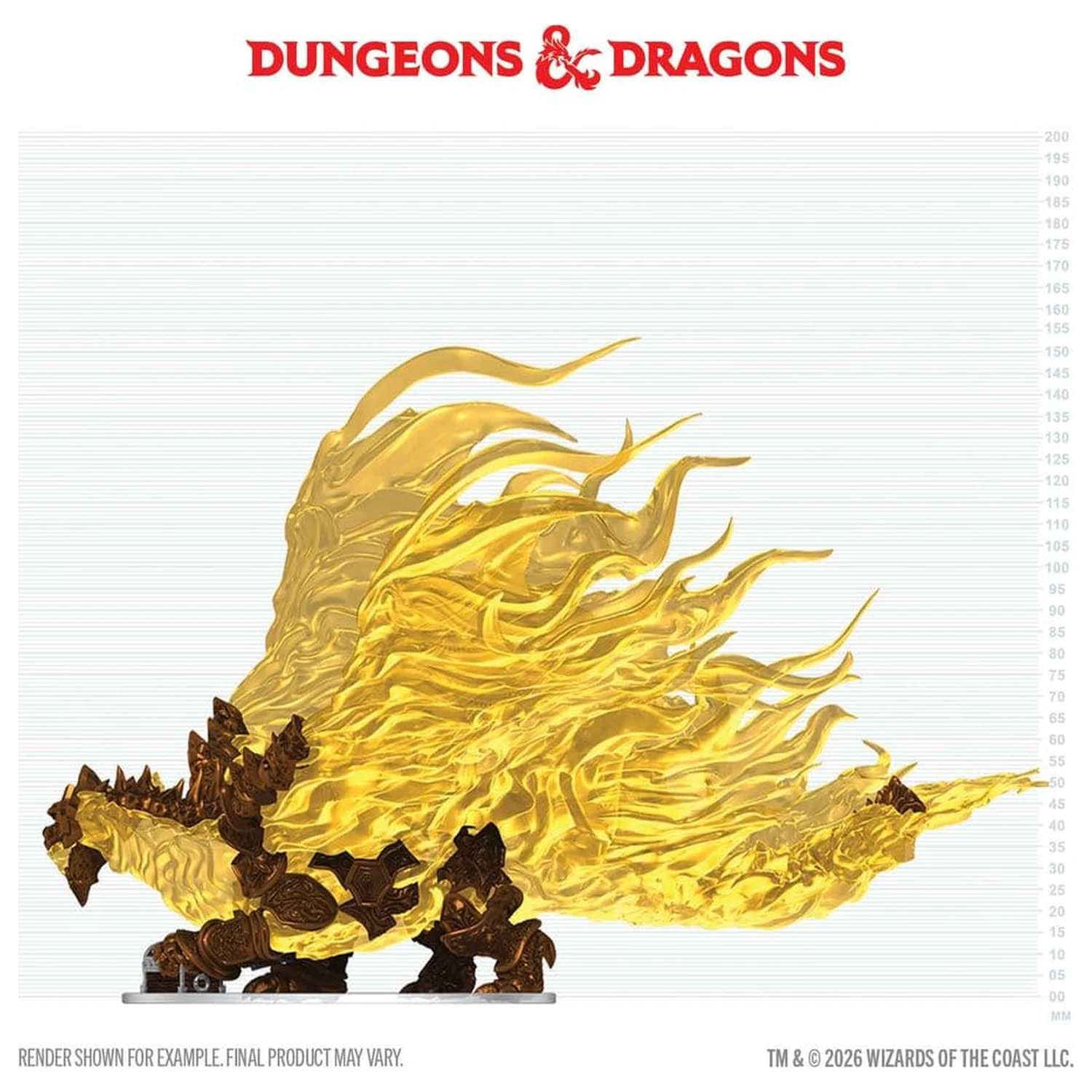 D&D Icons of the Realms Boxed prepainted Miniatures Hollow Dragon 18 cm fotografii produktu