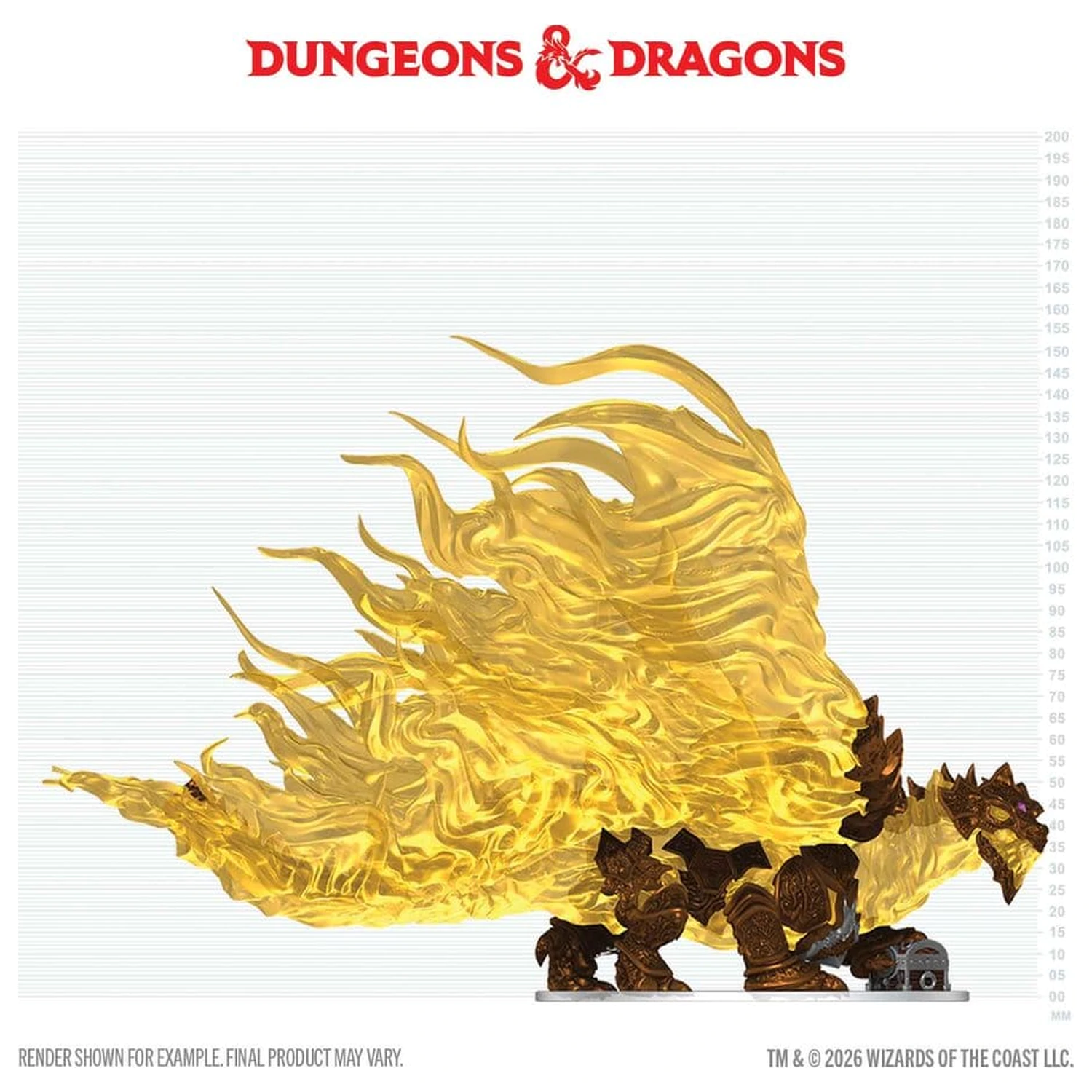 D&D Icons of the Realms Boxed prepainted Miniatures Hollow Dragon 18 cm fotografii produktu