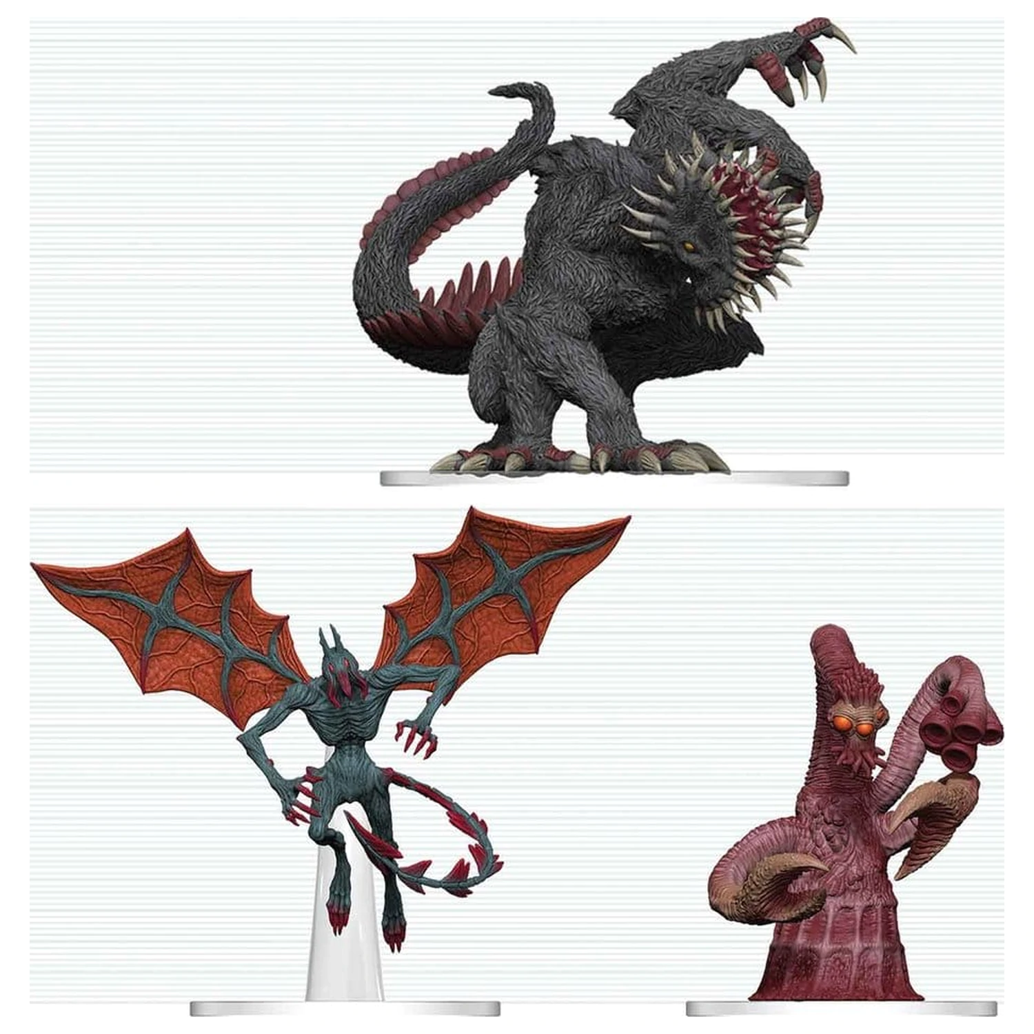 D&D Icons of the Realms Boxed předbarvené miniatury Maddening Monsters of Ravenloft fotografii produktu