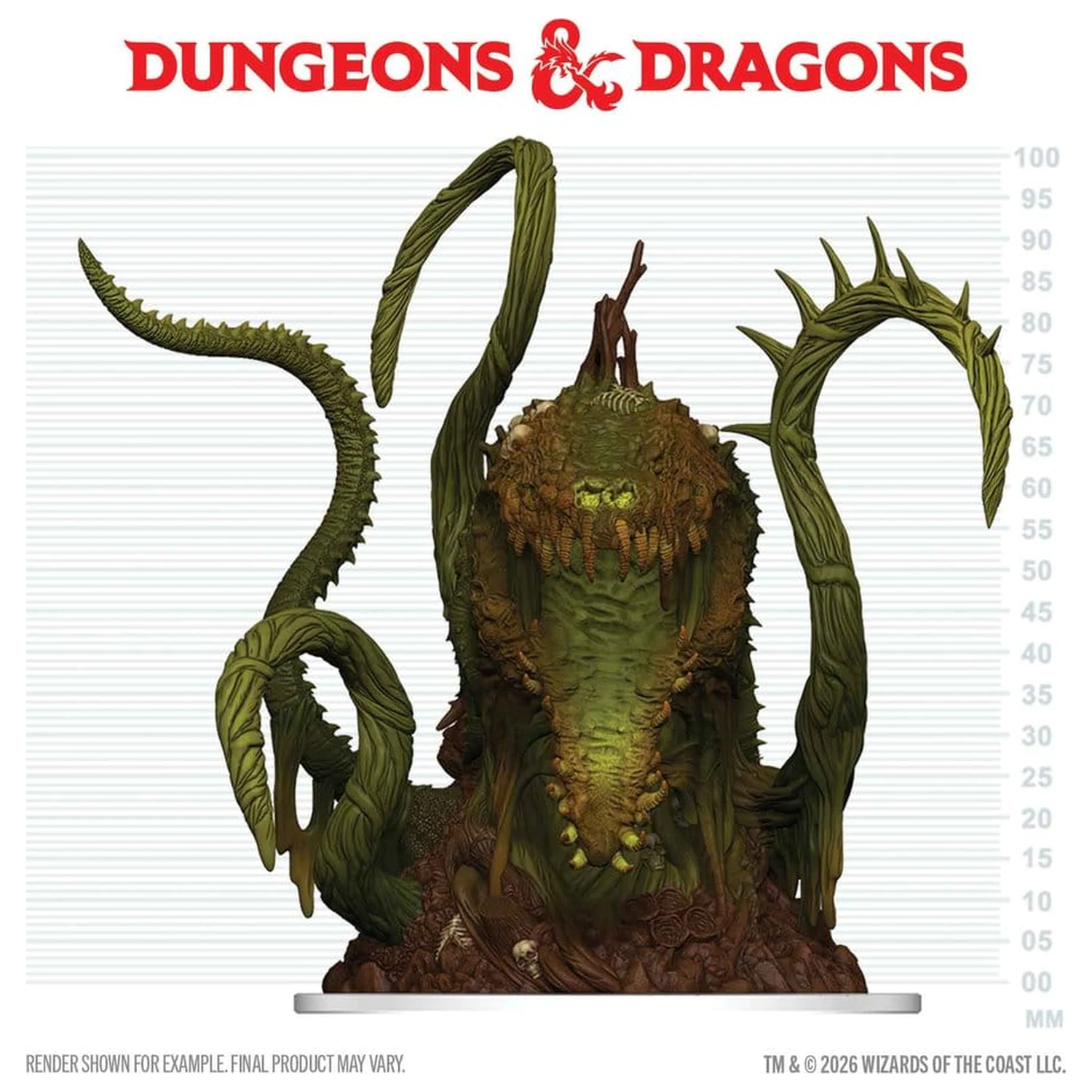 D&D Icons of the Realms Mini figurka Spore of Moander Boxed miniatura fotografii produktu