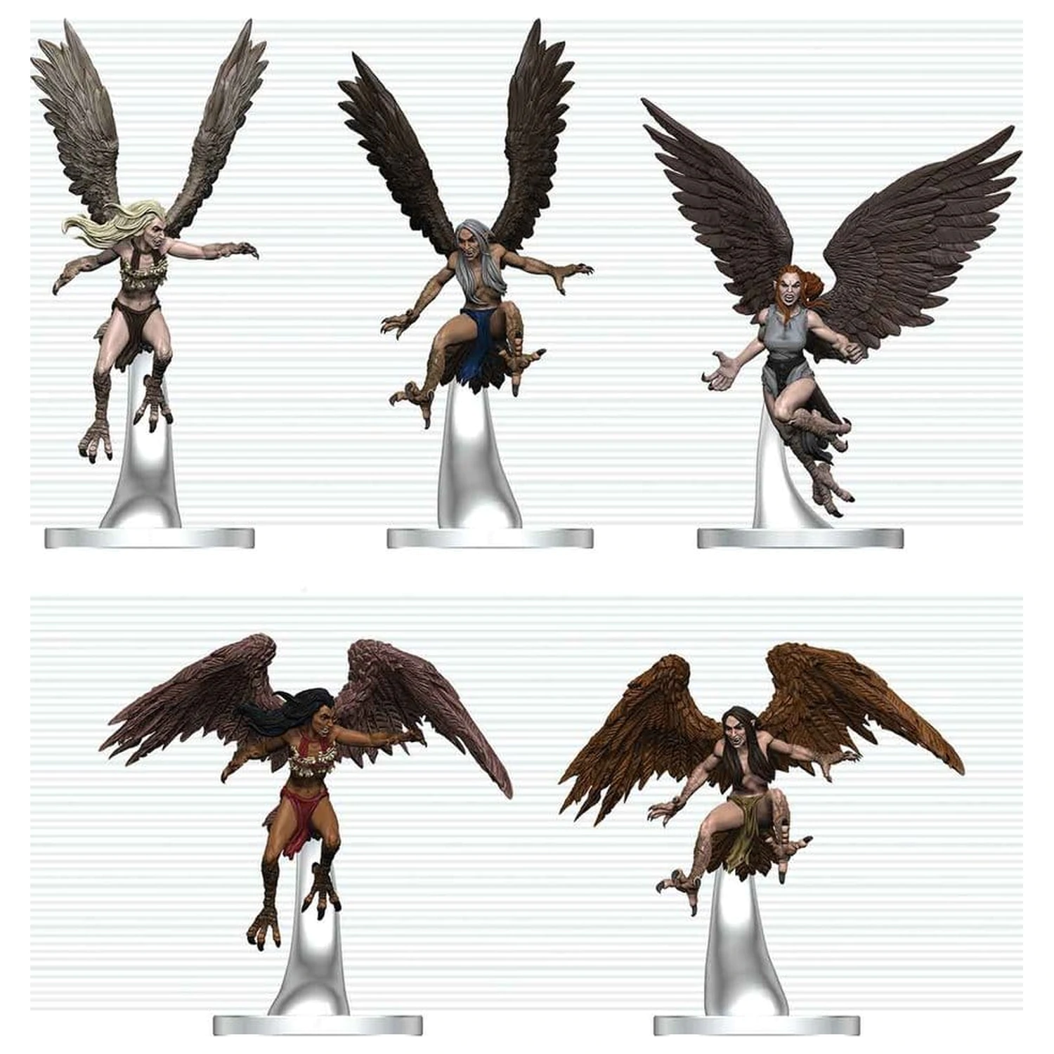 D&D Icons of the Realms Mini figurky Harpy Flock 20 cm fotografii produktu