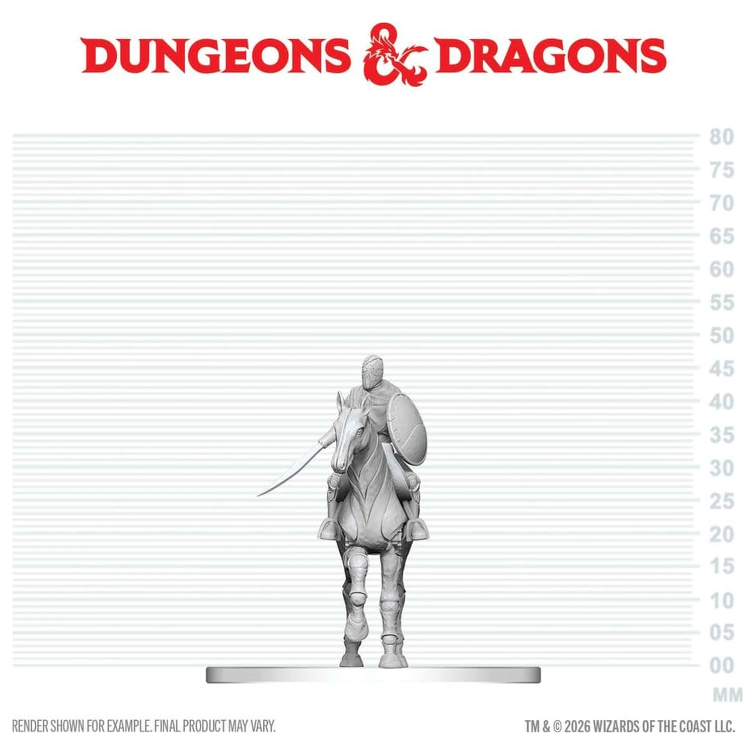 D&D Nolzur's Marvelous Miniatures Mini figurky Nimblewright Steed s jezdcem fotografii produktu