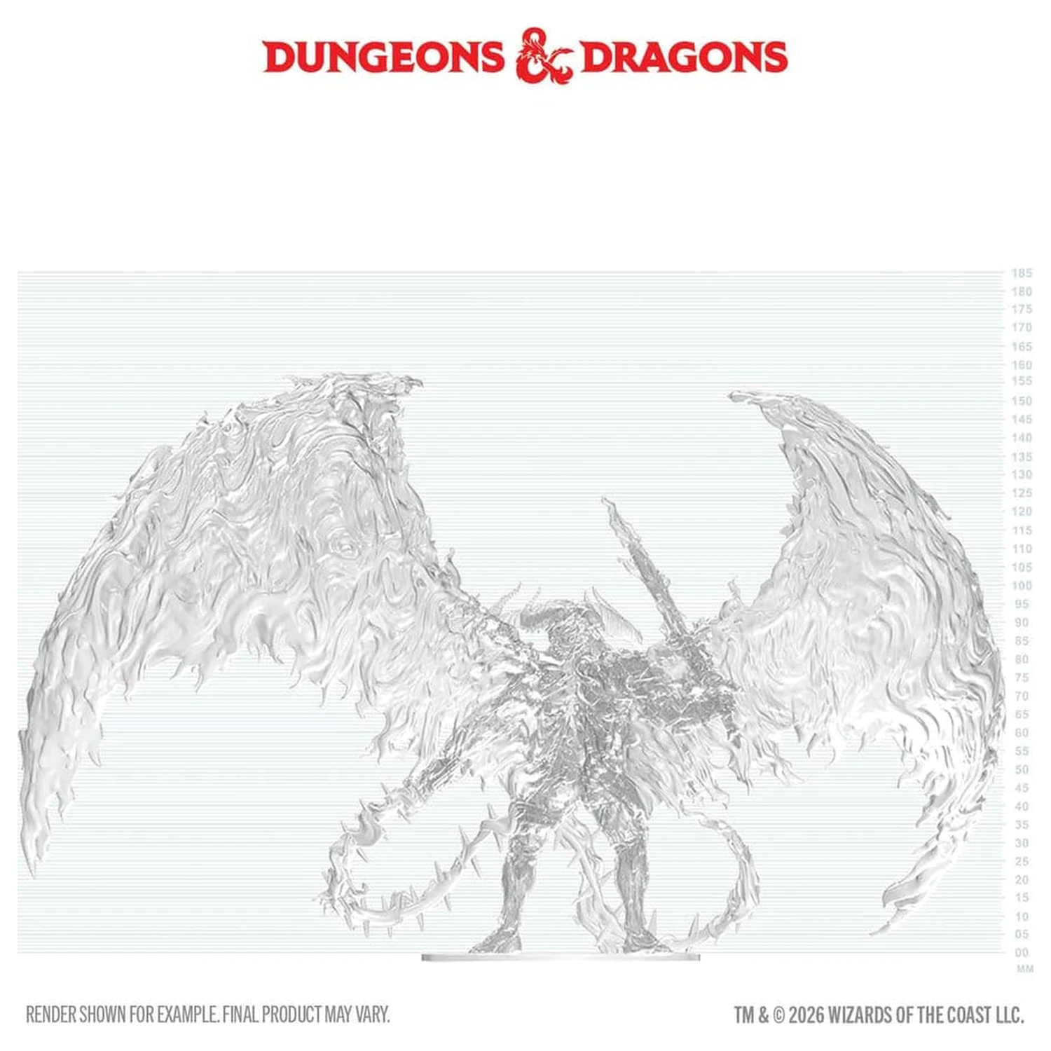 D&D Nolzur's Marvelous Miniatures nenabarvená krabicová miniatura Balor 20 cm fotografii produktu