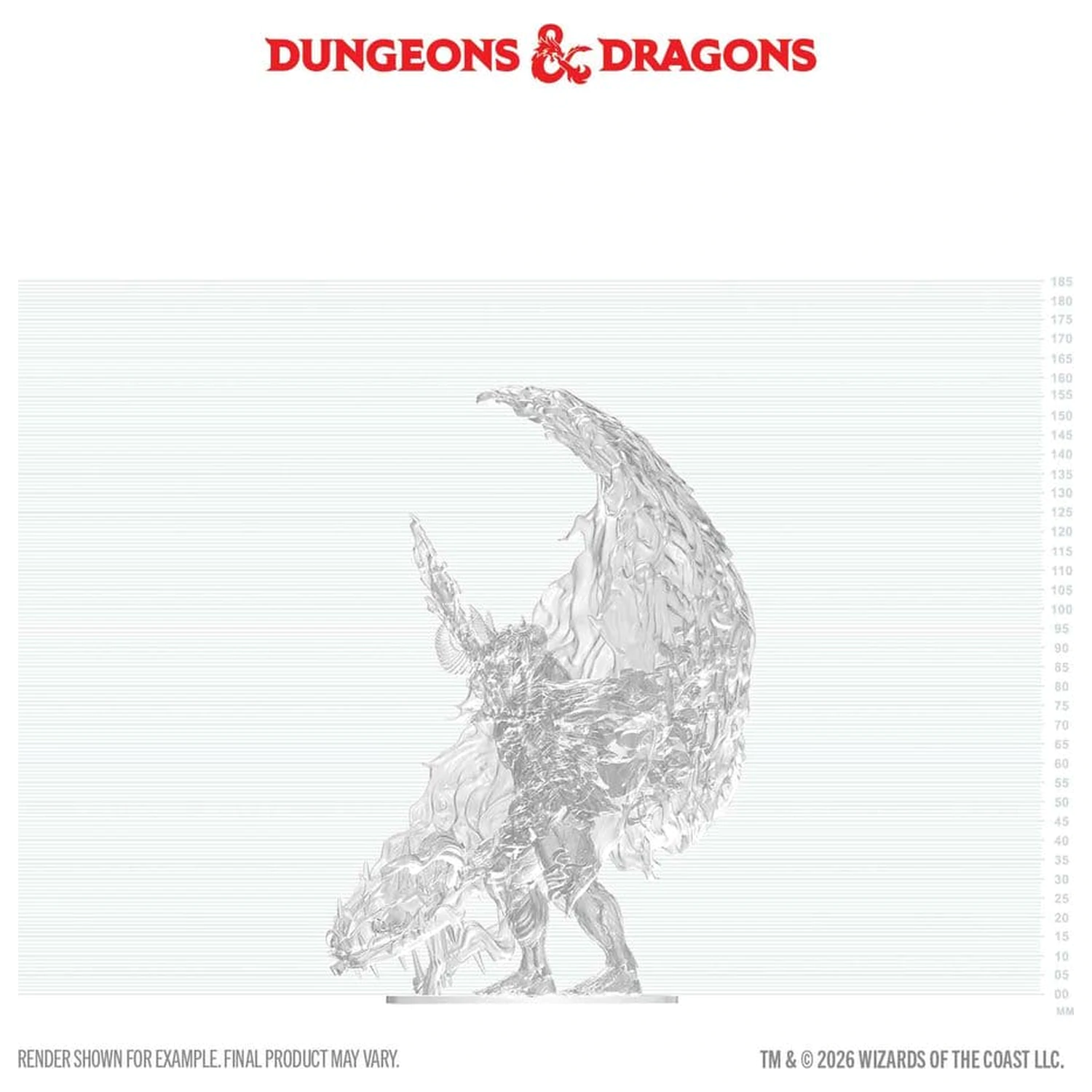 D&D Nolzur's Marvelous Miniatures nenabarvená krabicová miniatura Balor 20 cm fotografii produktu