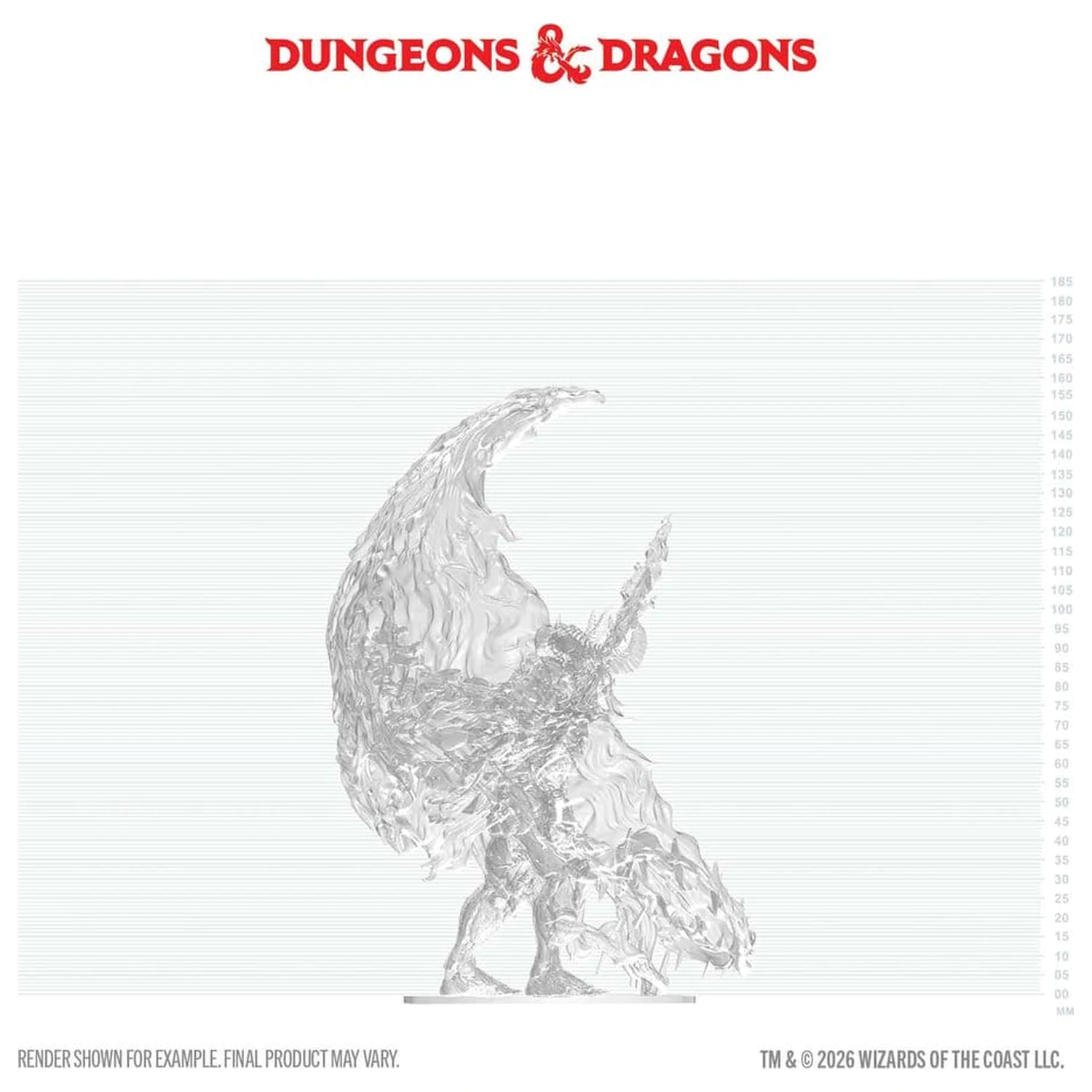 D&D Nolzur's Marvelous Miniatures nenabarvená krabicová miniatura Balor 20 cm fotografii produktu