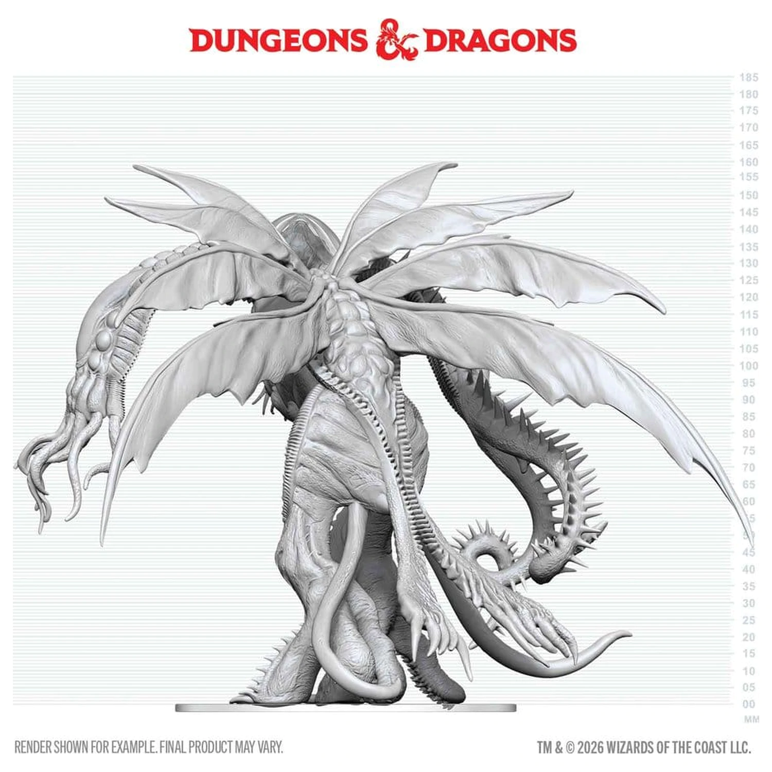 D&D Nolzur's Marvelous Miniatures nenabarvená miniatura Cthulhu 20 cm fotografii produktu