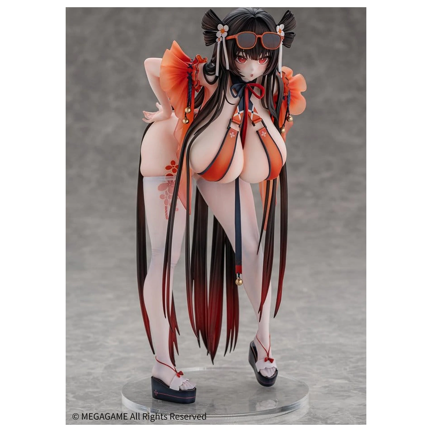 Daiblos Core PVC figurka 1/6 Maree Rouge Rakubai no Utage 25 cm fotografii produktu
