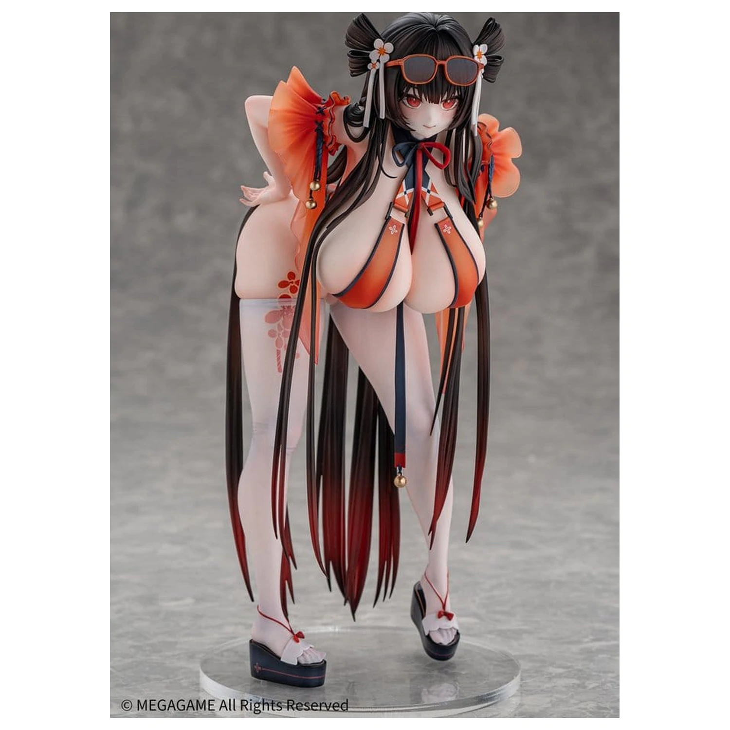 Daiblos Core PVC figurka 1/6 Maree Rouge Rakubai no Utage 25 cm fotografii produktu