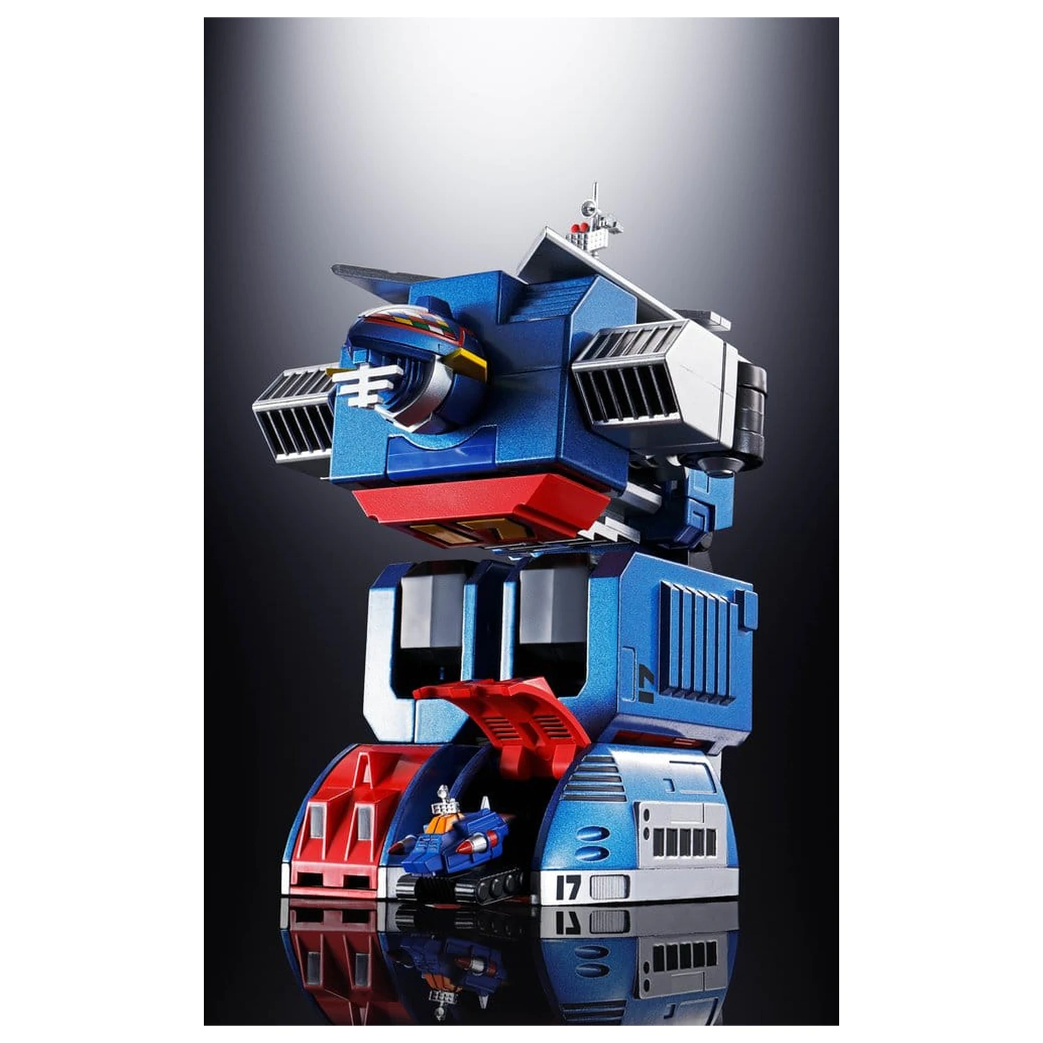 Daitetsujin 17 Soul of Chogokin Diecast akční figurka GX-101S Daitetsujin 17 & 18 Graviton Box 18 cm fotografii produktu