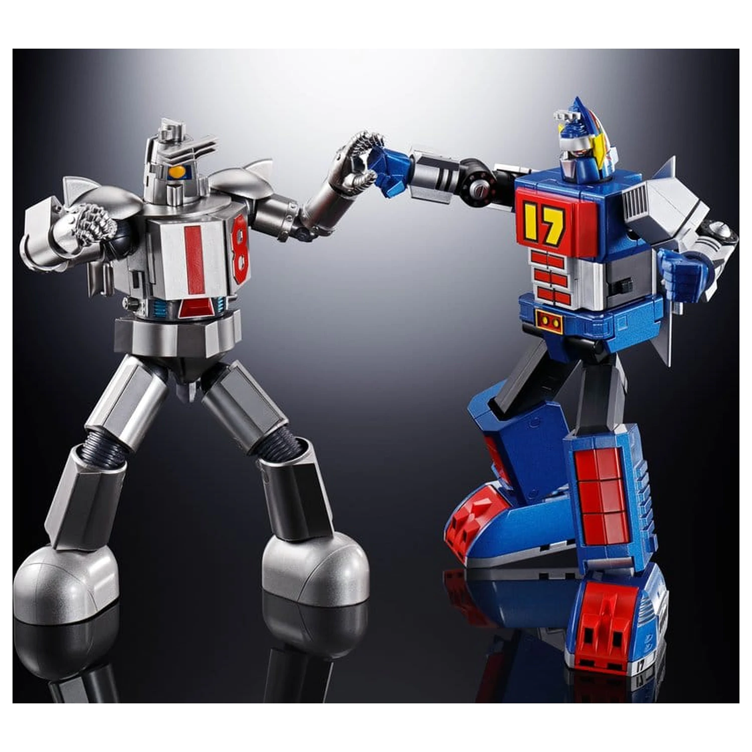 Daitetsujin 17 Soul of Chogokin Diecast akční figurka GX-101S Daitetsujin 17 & 18 Graviton Box 18 cm fotografii produktu