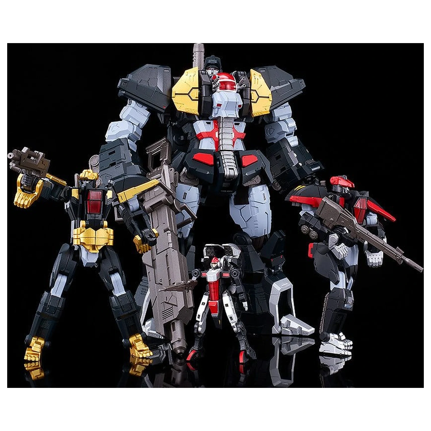 Dancouga - Super Beast Machine God Moderoid plastový model Dancouga 23 cm fotografii produktu
