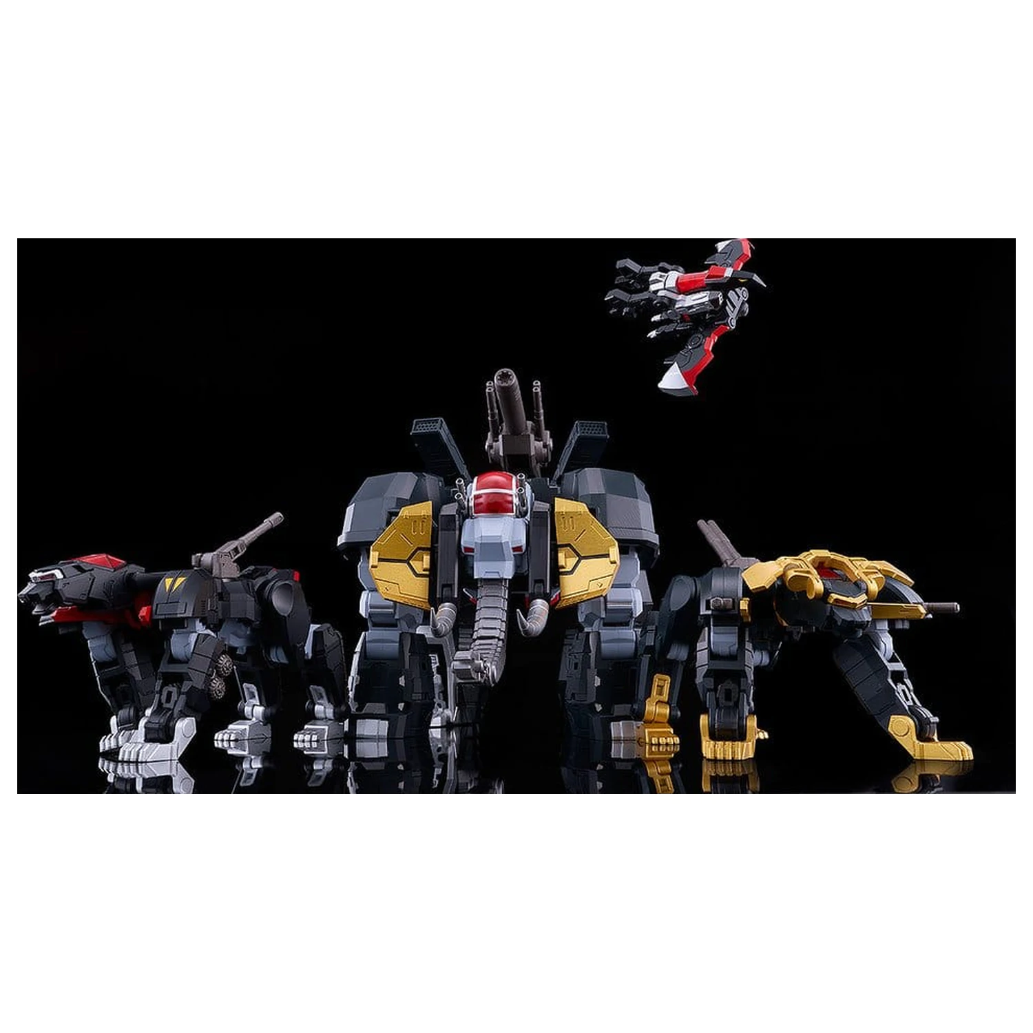 Dancouga - Super Beast Machine God Moderoid Plastic Model Kit Doplněk sada Zesílený křídla sada fotografii produktu