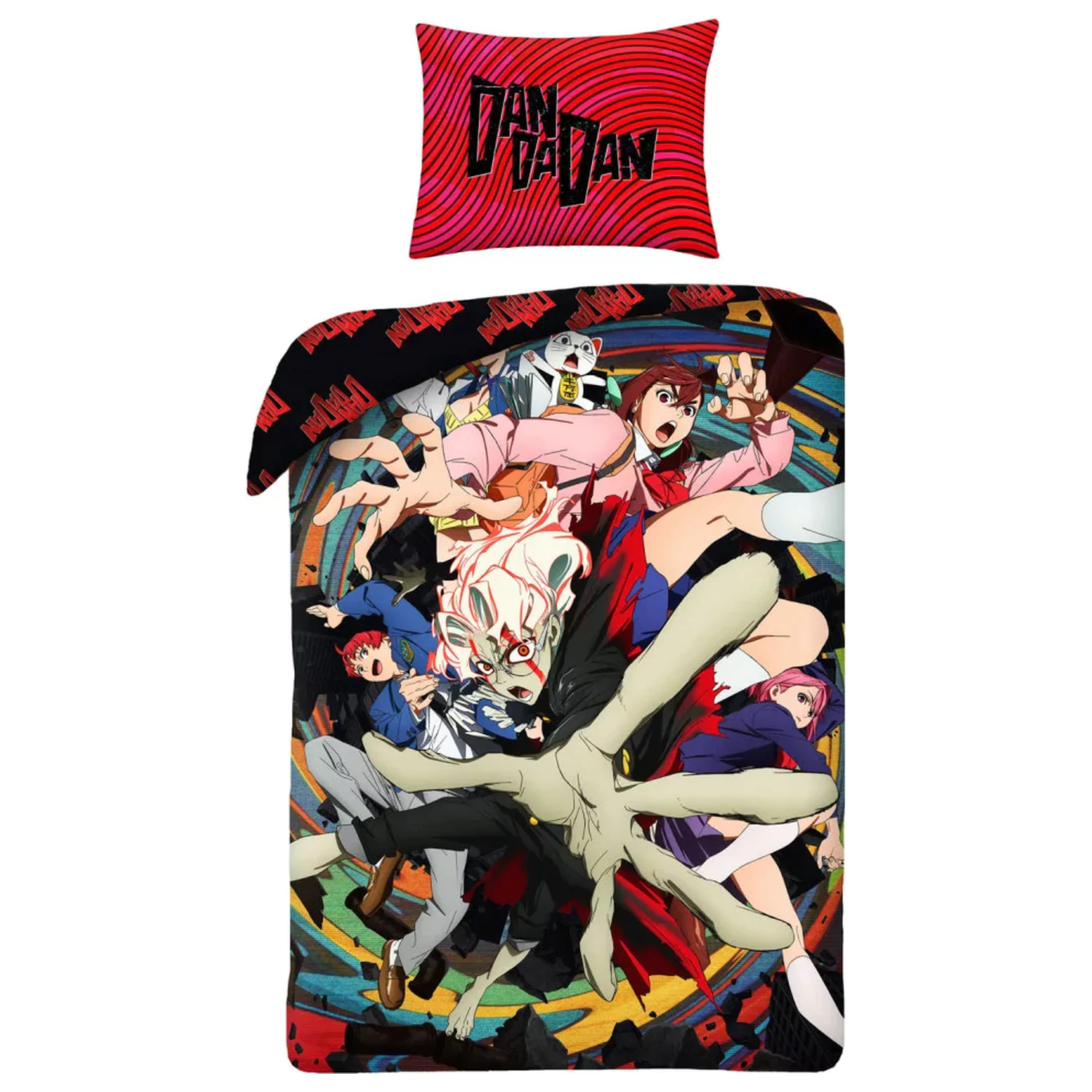 Dandadan Chaos Povlak na přikrývku fotografii produktu