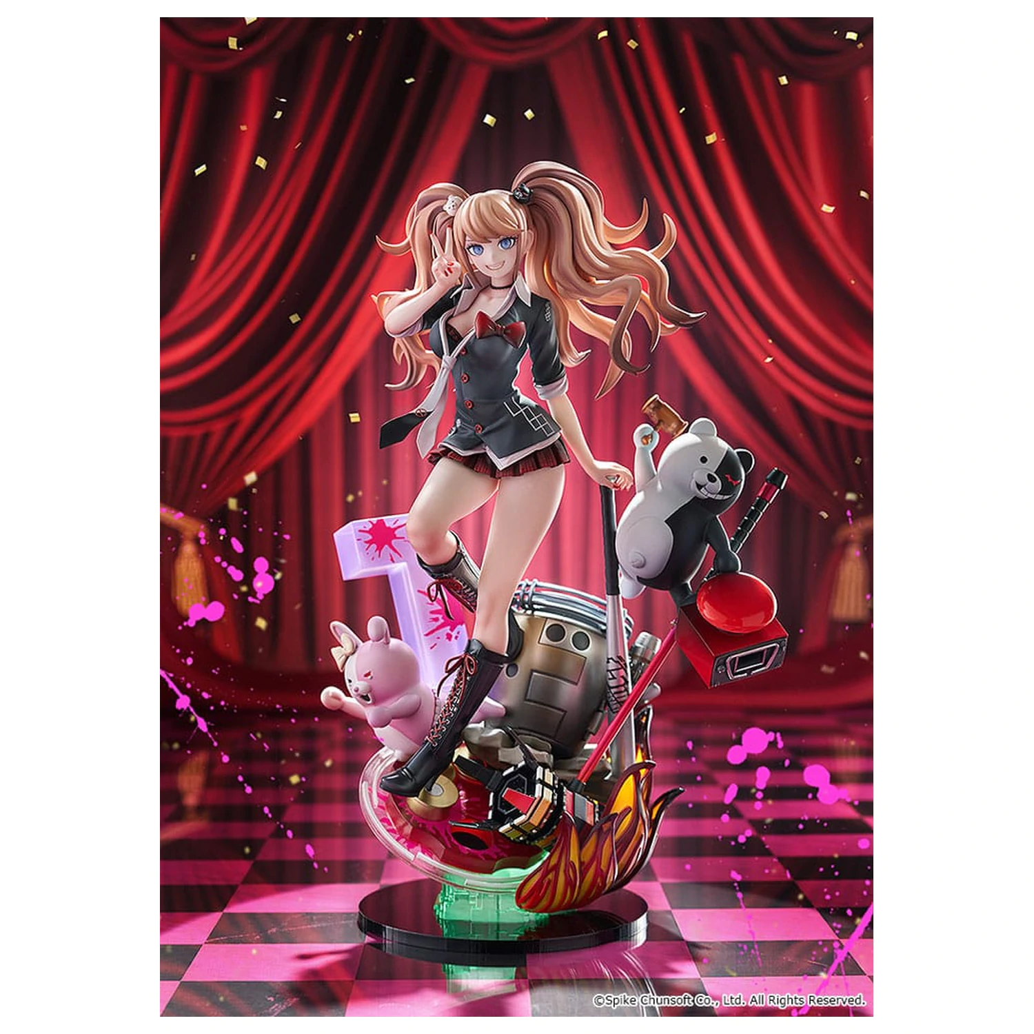 Danganronpa PVC socha 1/7 Junko Enoshima: 15th Anniversary Ver. 28 cm fotografii produktu