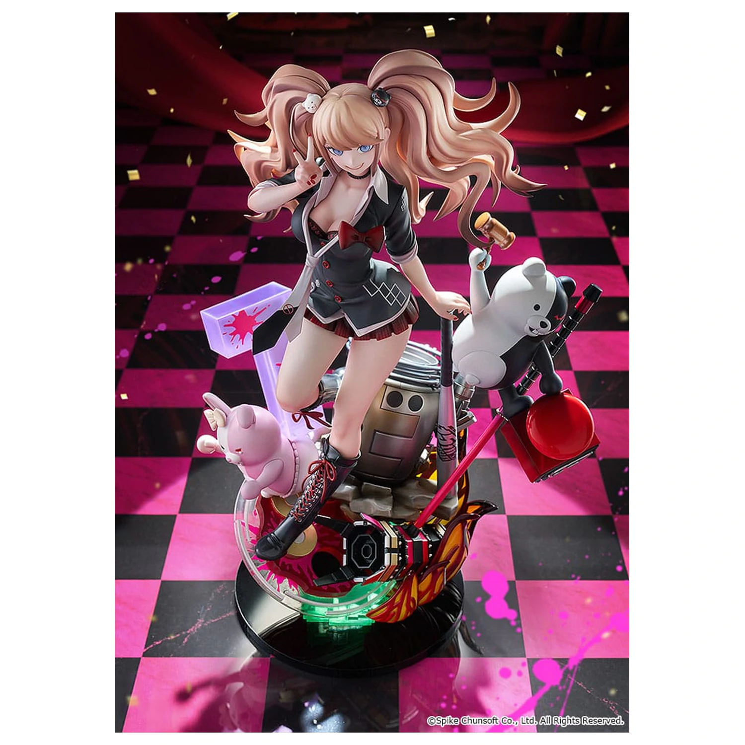 Danganronpa PVC socha 1/7 Junko Enoshima: 15th Anniversary Ver. 28 cm fotografii produktu