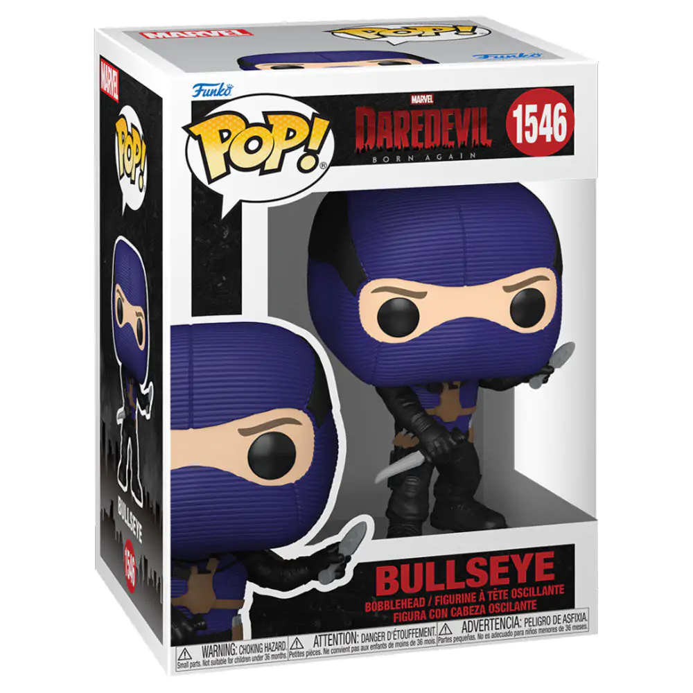 Daredevil: Born Again Funko POP! Marvel Vinyl Figurka Bullseye 9 cm fotografii produktu