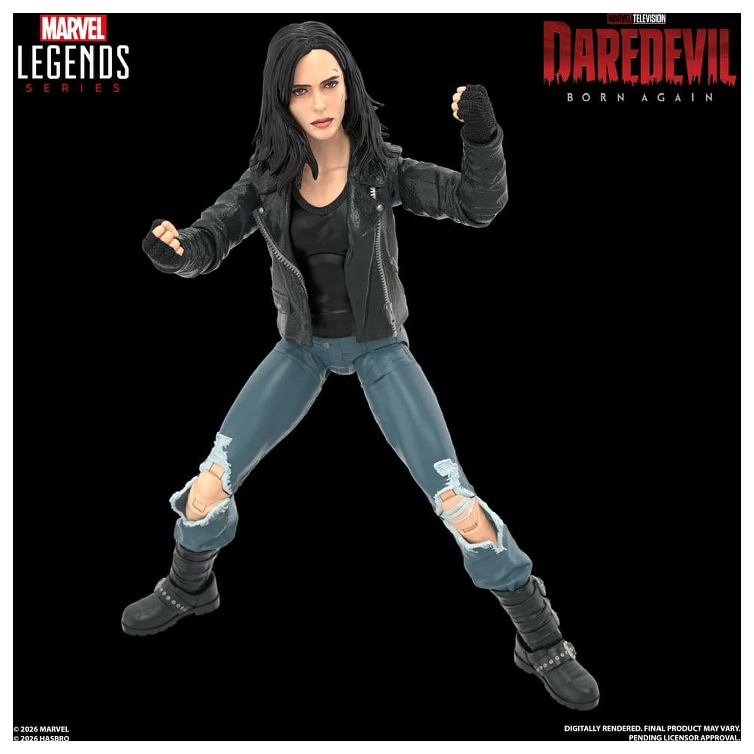 Daredevil: Born Again Marvel Legends akční figurky 2-Pack Daredevil & Jessica Jones 15 cm fotografii produktu