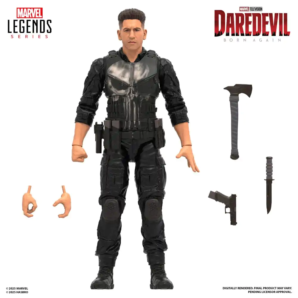 Daredevil: Born Again Marvel Legends Akční figurka Punisher 15 cm fotografii produktu