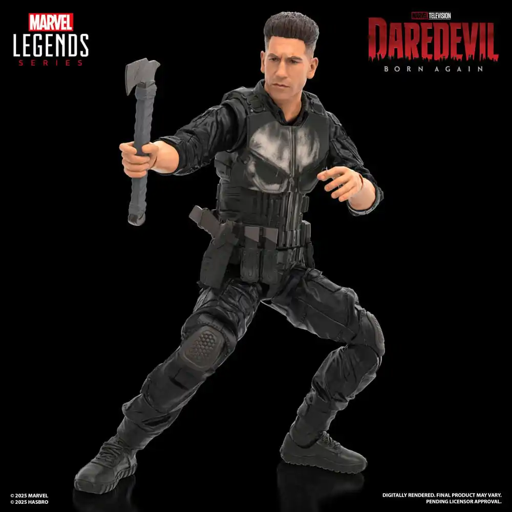 Daredevil: Born Again Marvel Legends Akční figurka Punisher 15 cm fotografii produktu