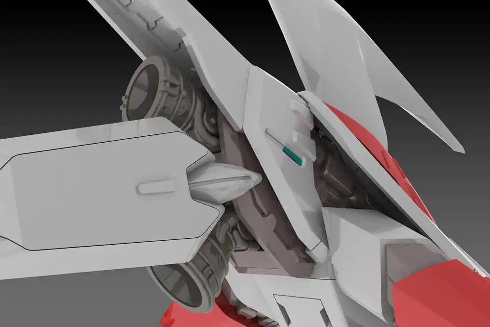 Dariusburst CS Core Plastiková stavebnice 1/144 Legend Silver Hawk 3F-1B Space Fighter 14 cm fotografii produktu