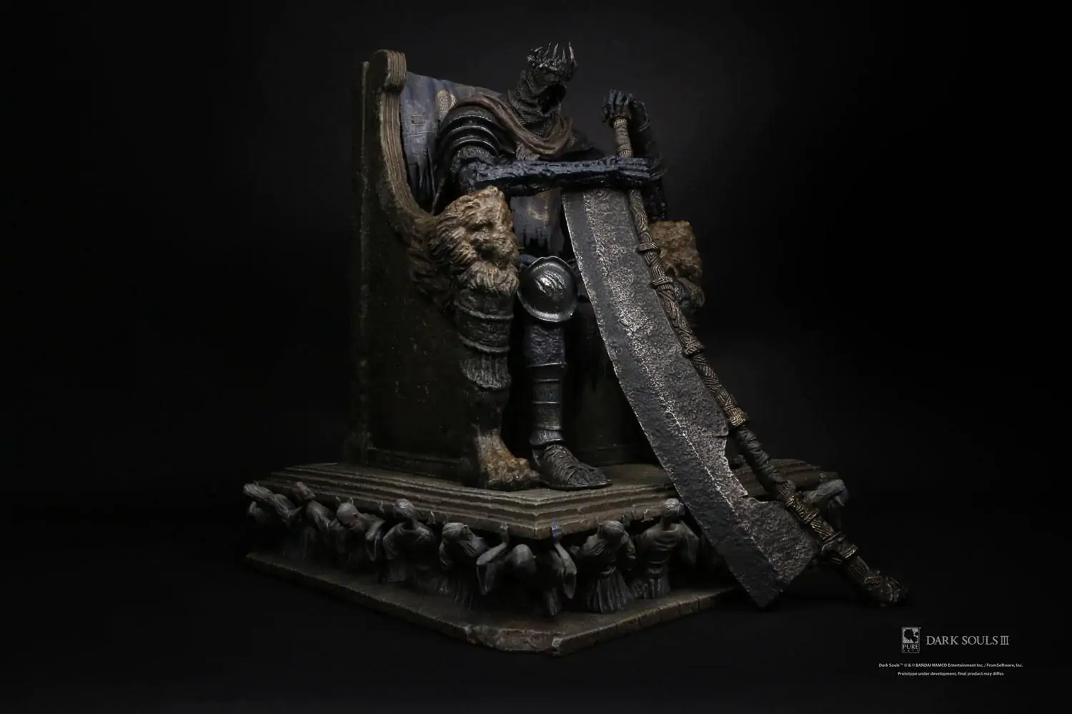 Dark Souls III Socha 1/12 Yhorm 60 cm fotografii produktu