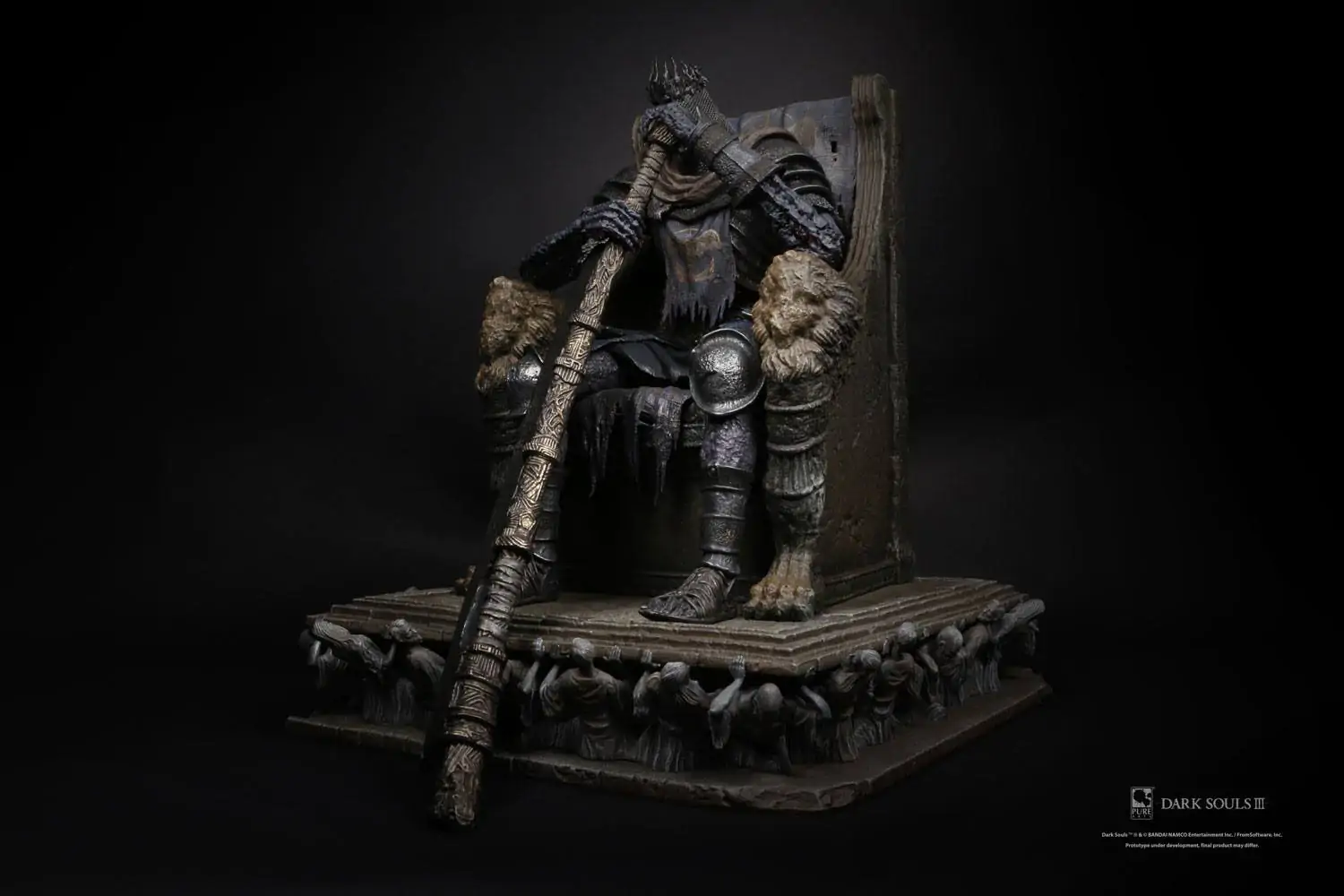 Dark Souls III Socha 1/12 Yhorm 60 cm fotografii produktu