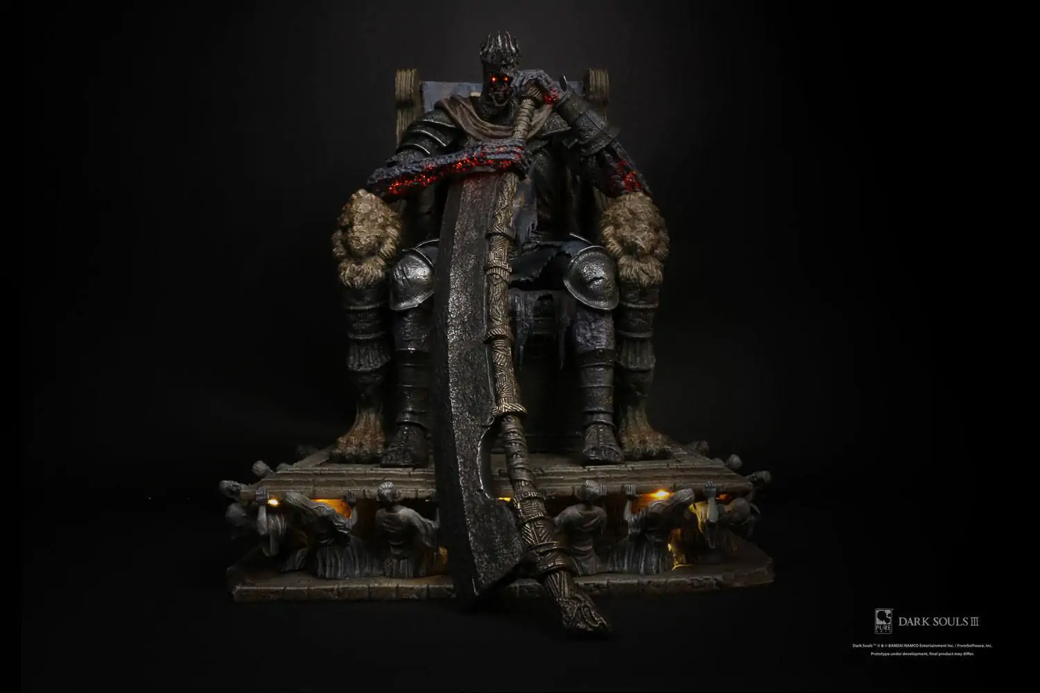 Dark Souls III Socha 1/12 Yhorm 60 cm fotografii produktu