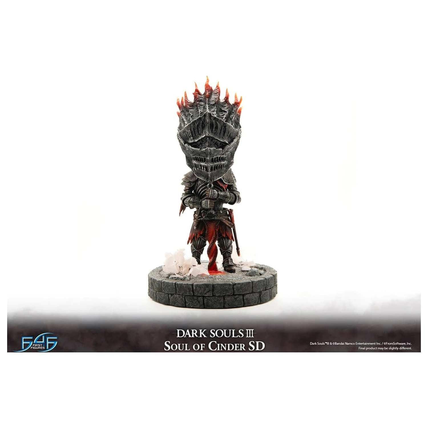 Dark Souls III Pryskyřicová Socha Soul of Cinder SD 22 cm fotografii produktu