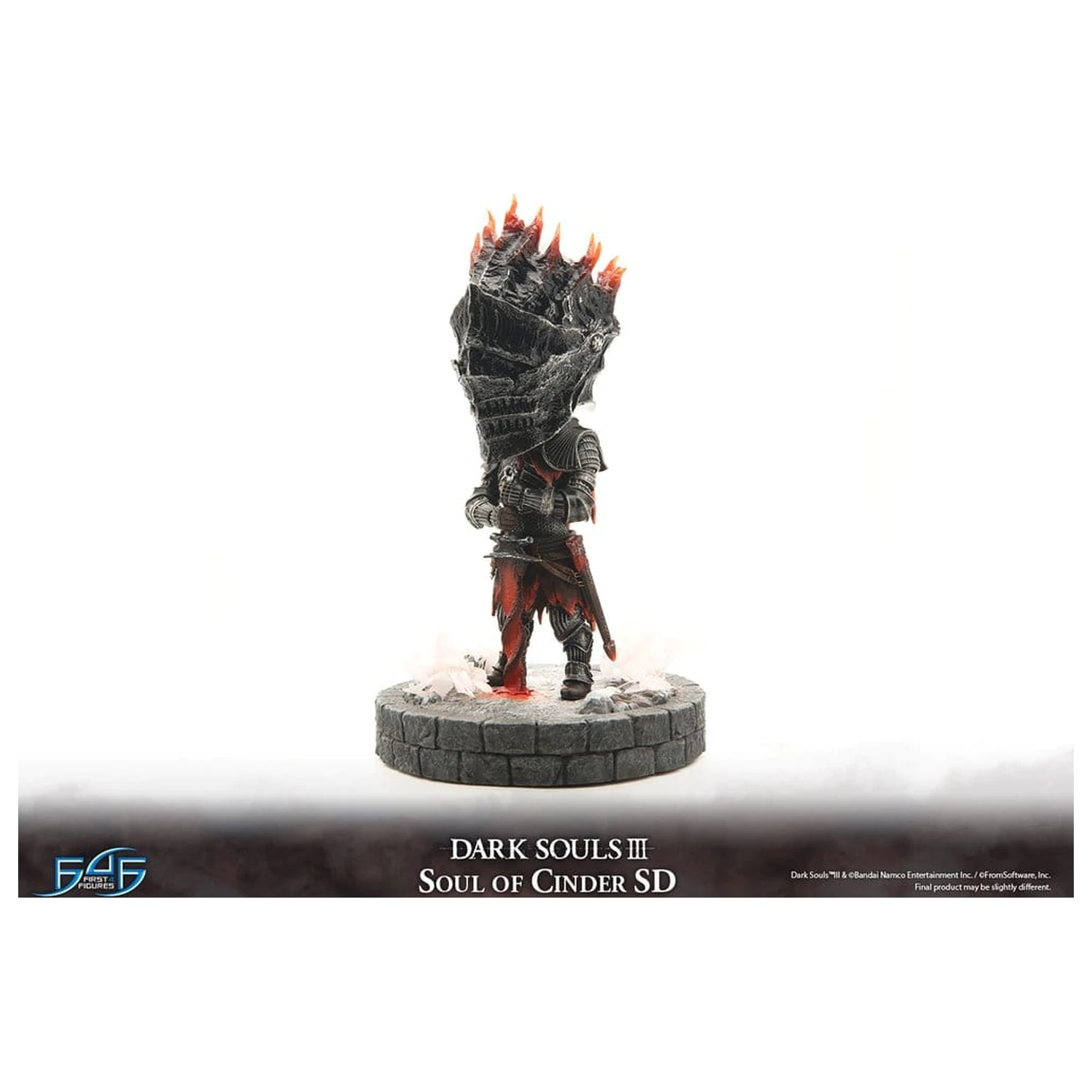 Dark Souls III Pryskyřicová Socha Soul of Cinder SD 22 cm fotografii produktu