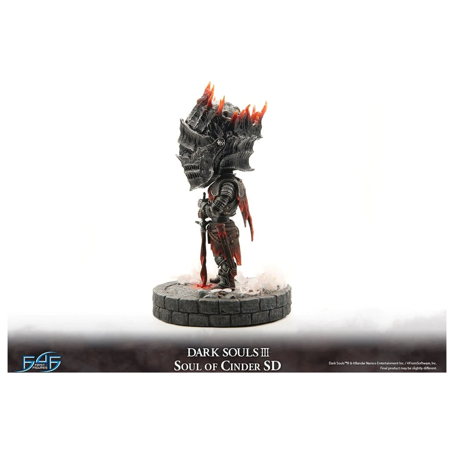Dark Souls III Pryskyřicová Socha Soul of Cinder SD 22 cm fotografii produktu