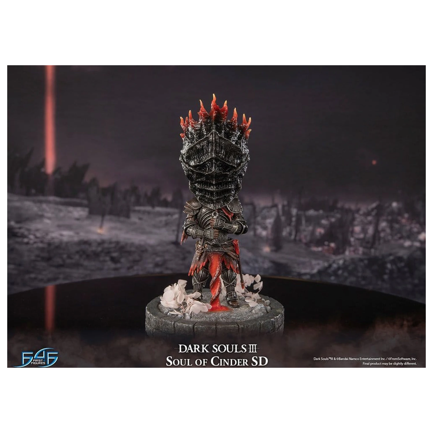Dark Souls III Pryskyřicová Socha Soul of Cinder SD 22 cm fotografii produktu