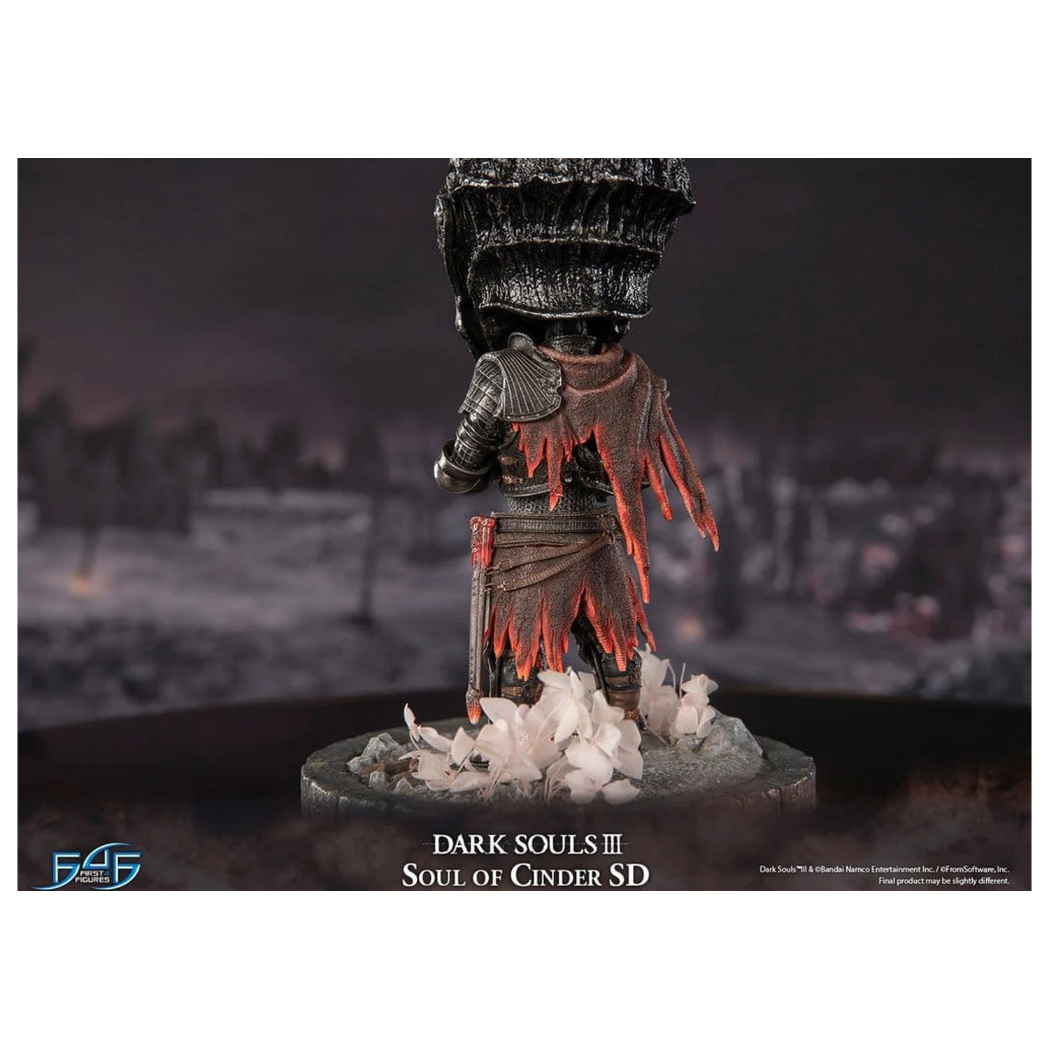 Dark Souls III Pryskyřicová Socha Soul of Cinder SD 22 cm fotografii produktu