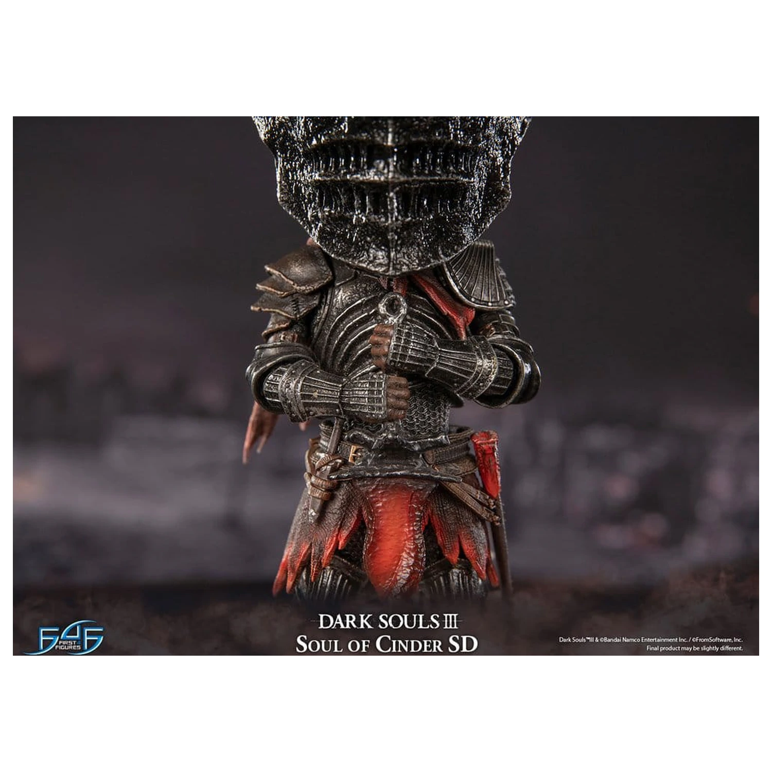 Dark Souls III Pryskyřicová Socha Soul of Cinder SD 22 cm fotografii produktu