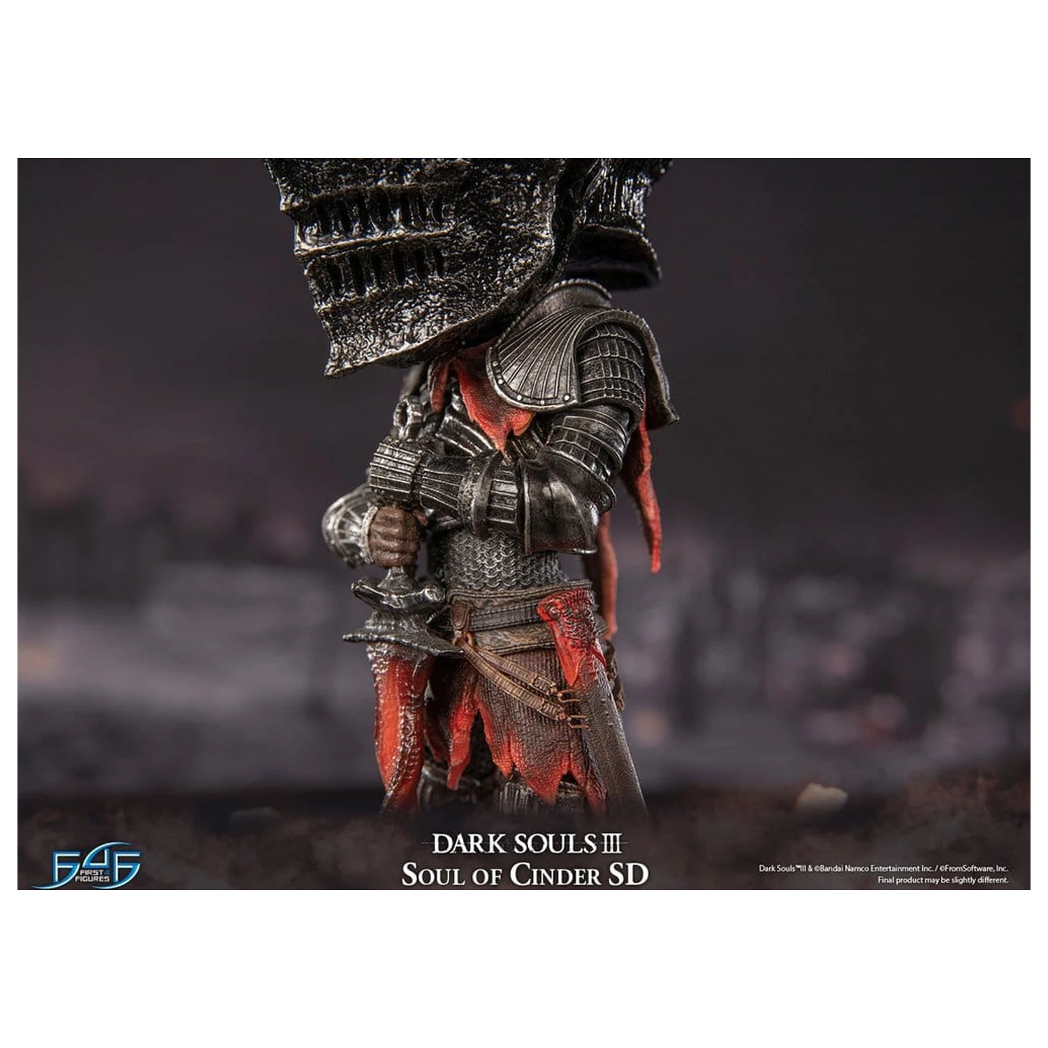 Dark Souls III Pryskyřicová Socha Soul of Cinder SD 22 cm fotografii produktu